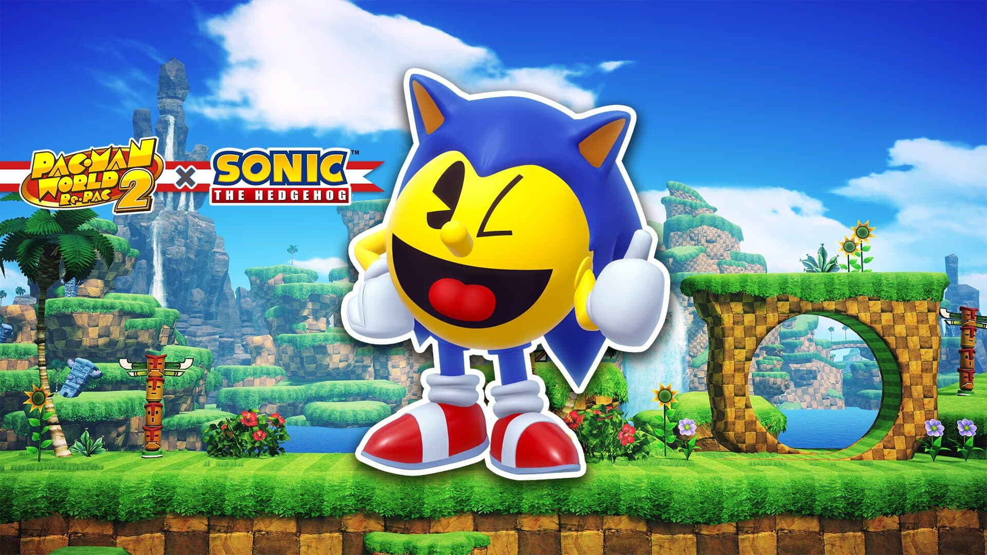 Artwork for Pac-Man World 2 Re-Pac x Sonic the Hedgehog