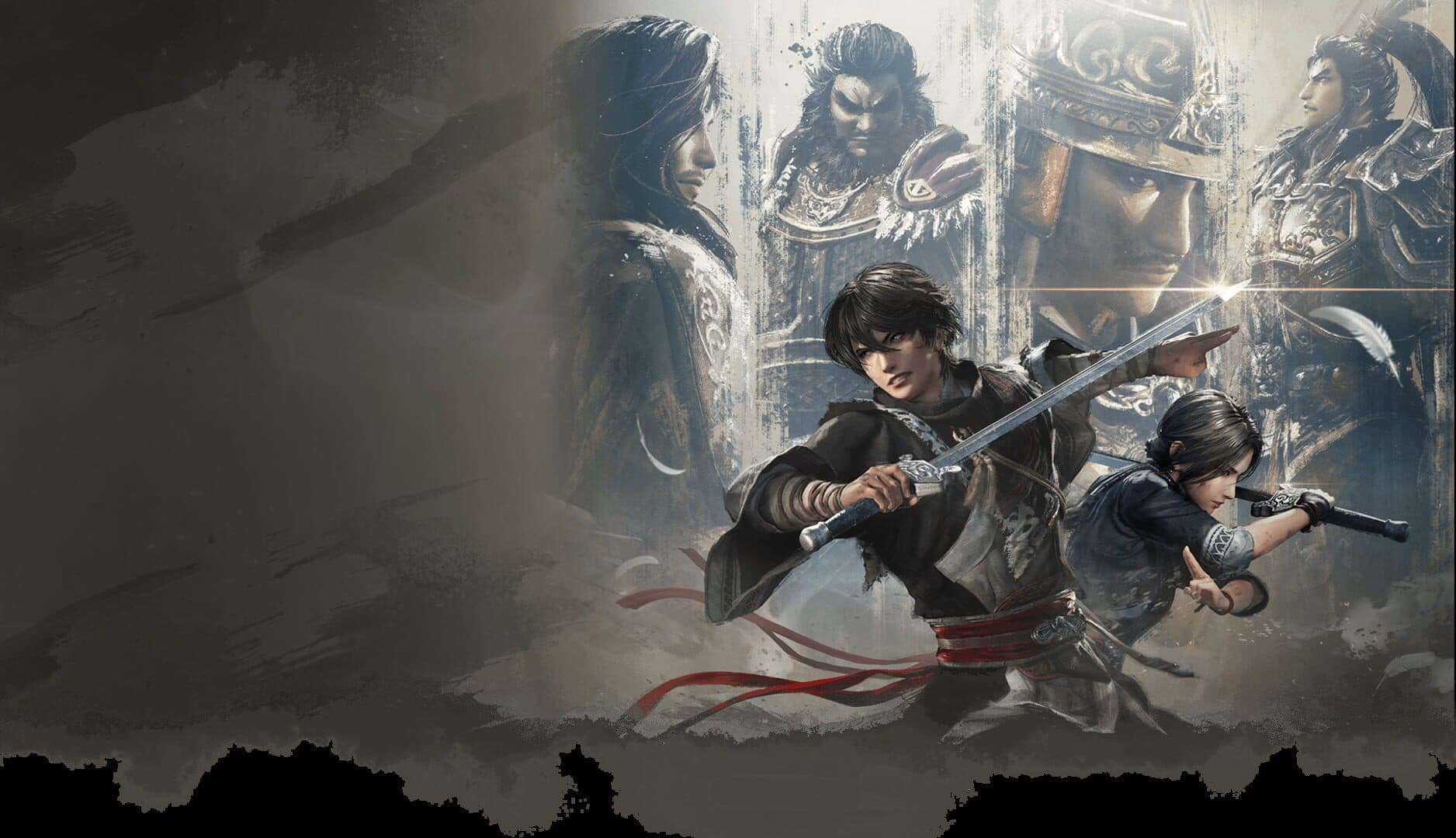 Artwork for Dynasty Warriors: Origins - Visions of Four Heroes