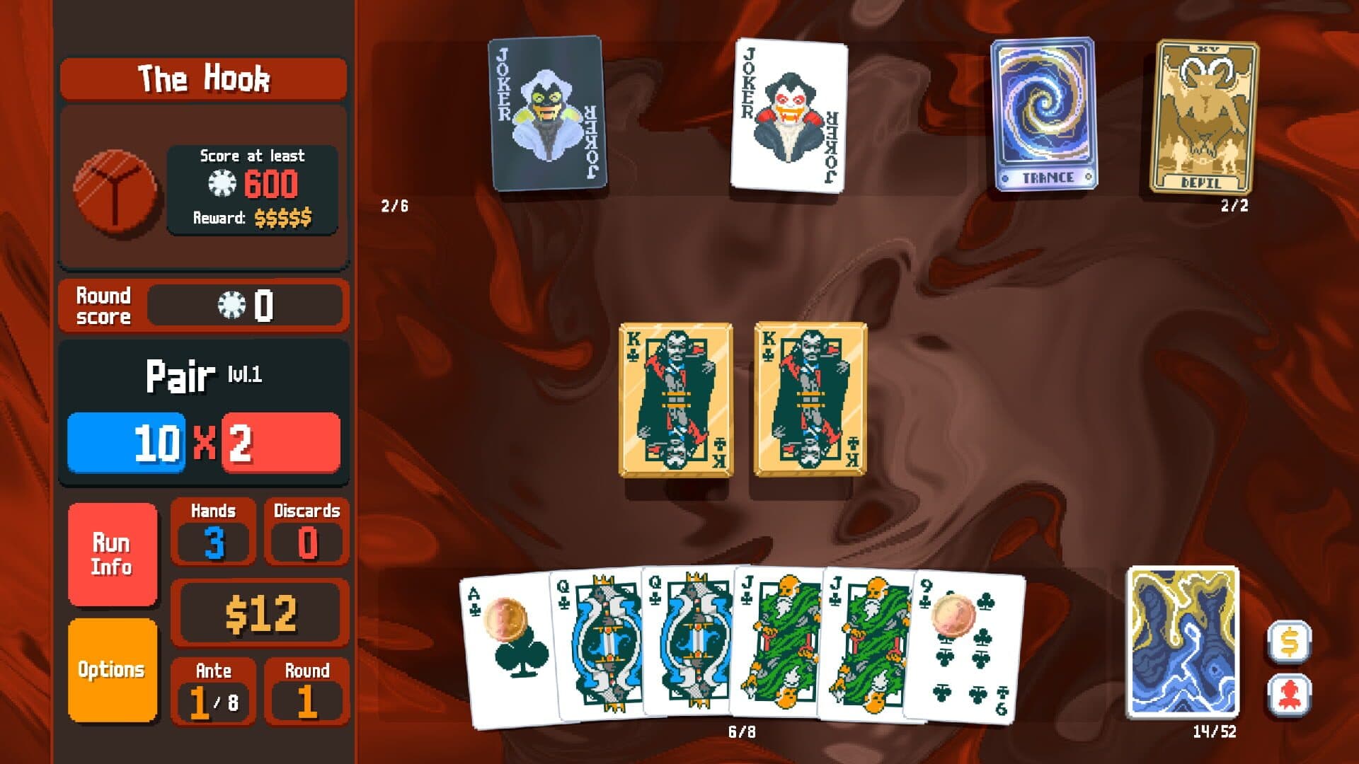 Screenshot for Balatro