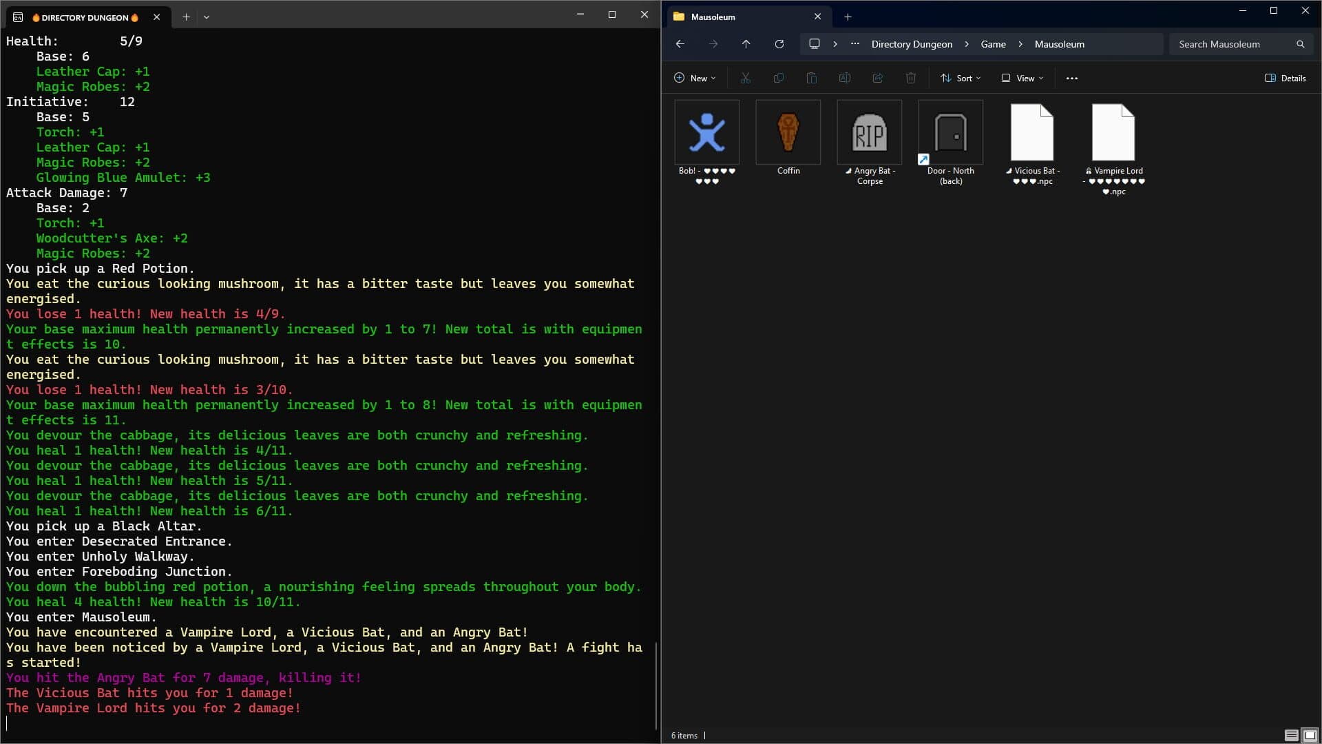 Screenshot for Directory Dungeon