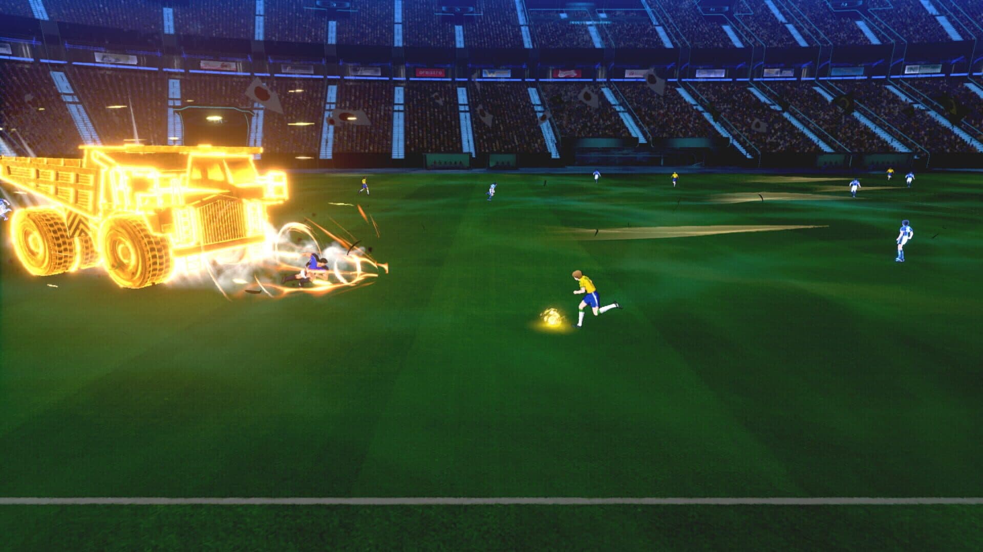 Screenshot for Captain Tsubasa II: World Fighters