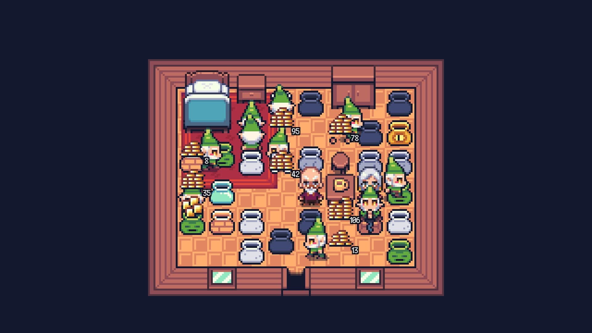 Screenshot for Greedy Greedy Gnomes