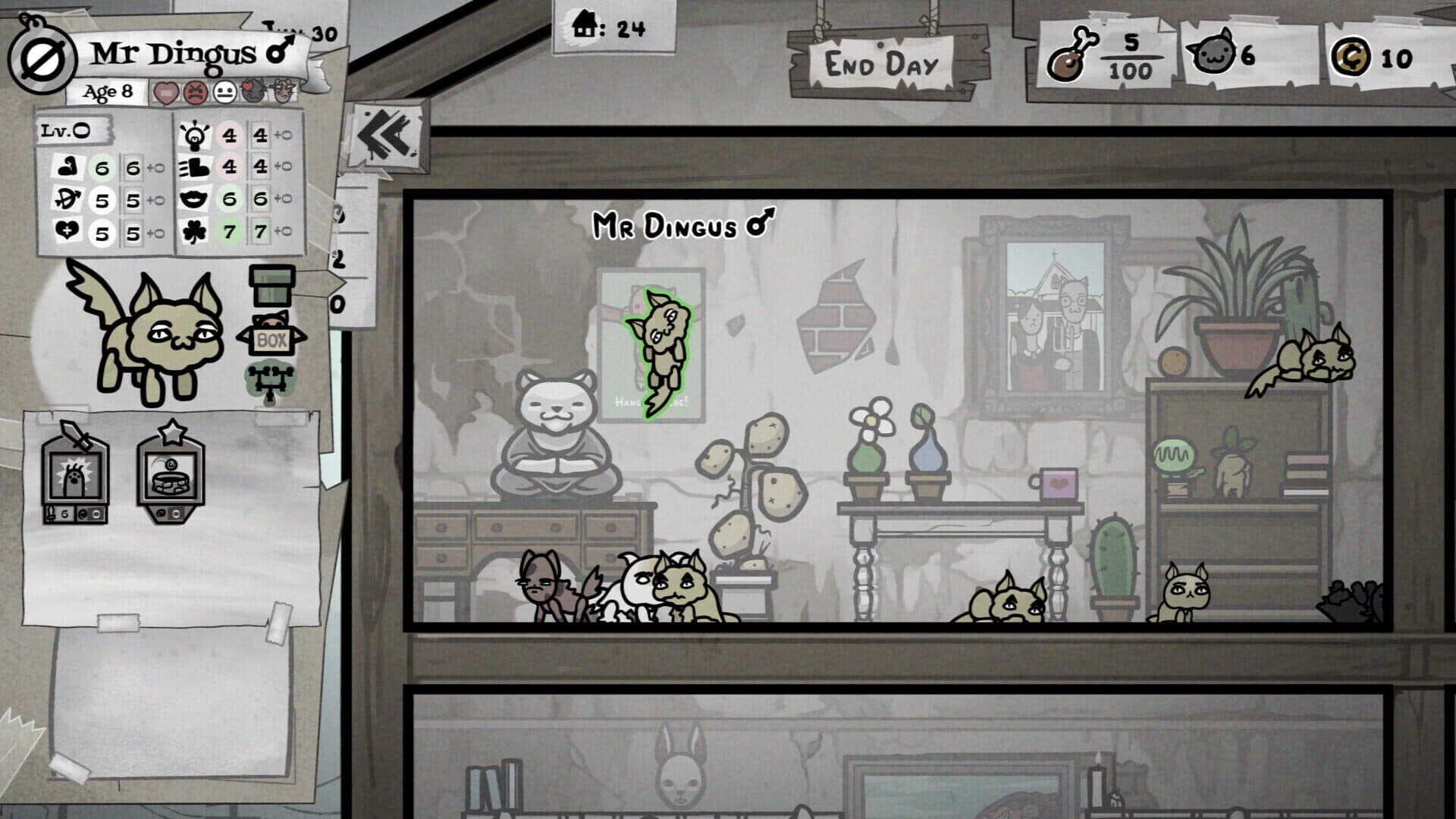 Screenshot for Mewgenics