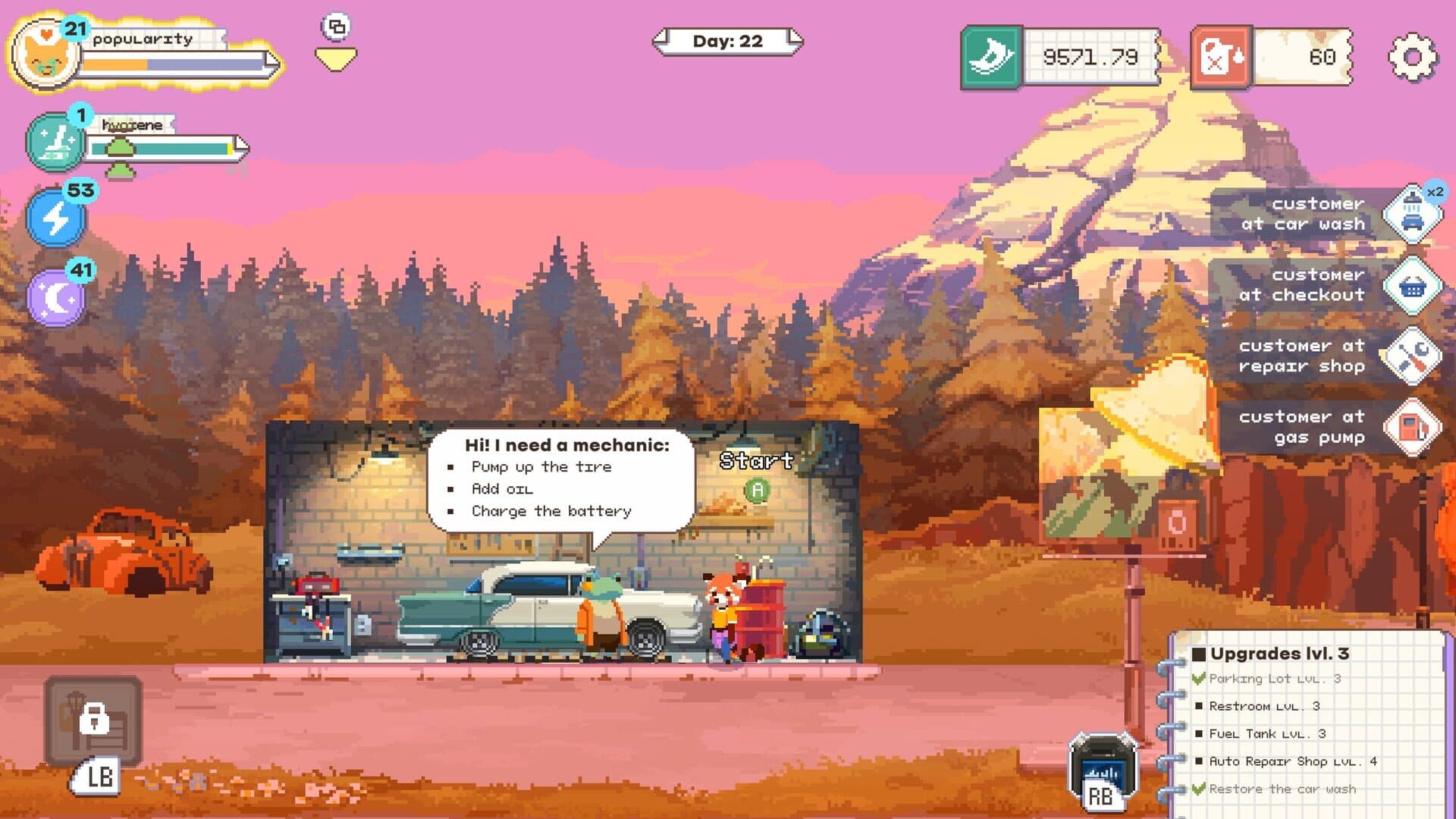 Screenshot for The Last Gas Station
