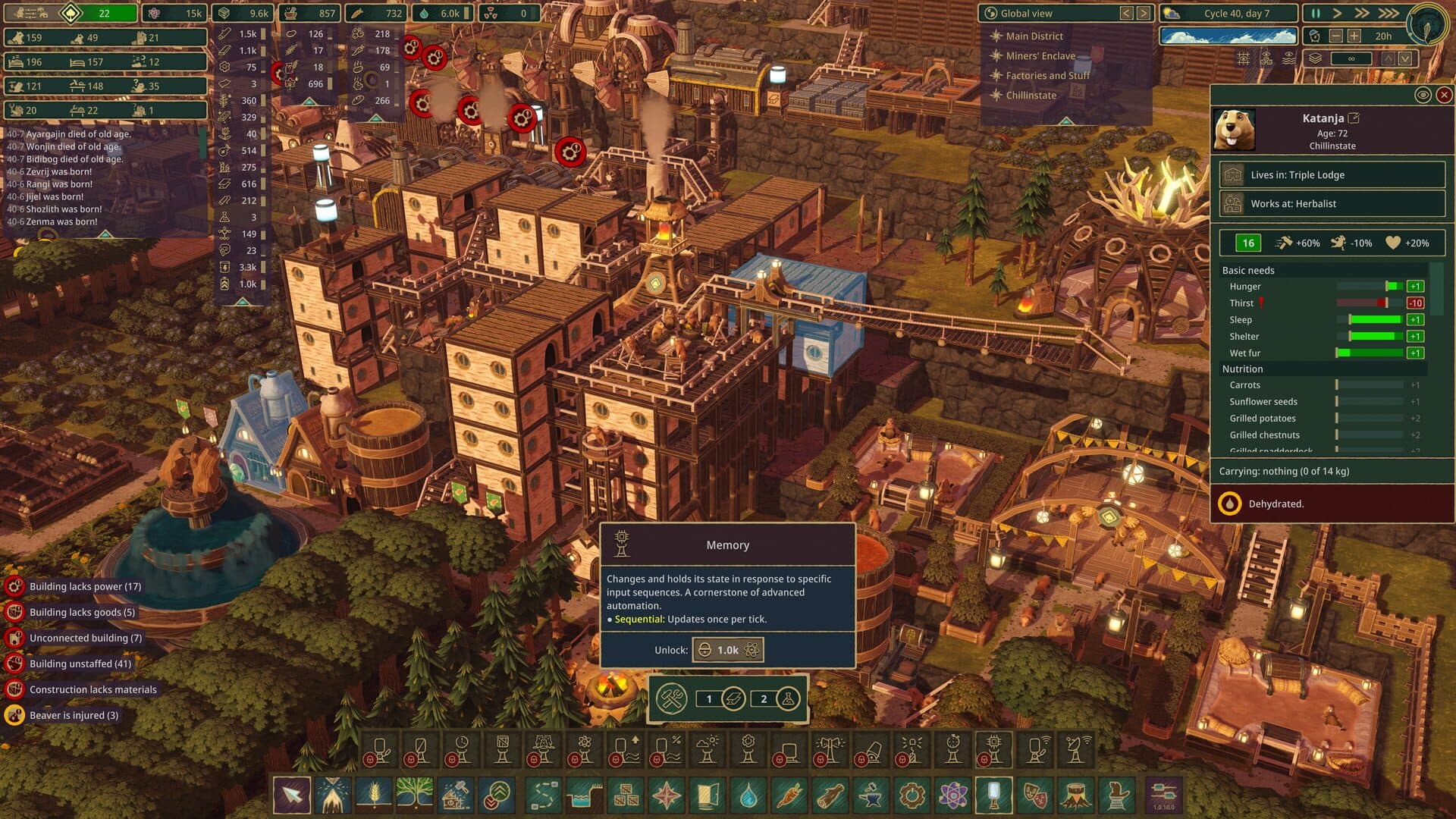 Screenshot for Timberborn