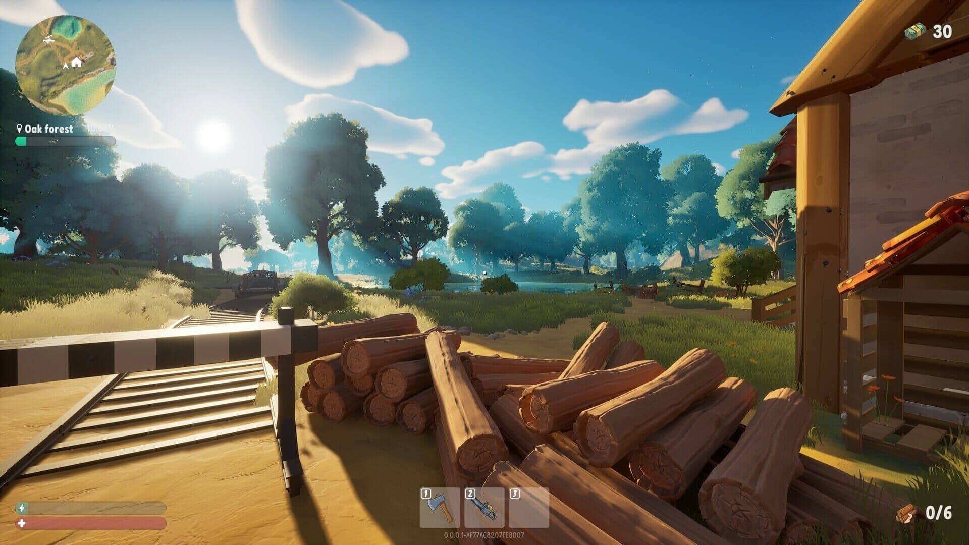 Screenshot for A Game About Chopping Trees