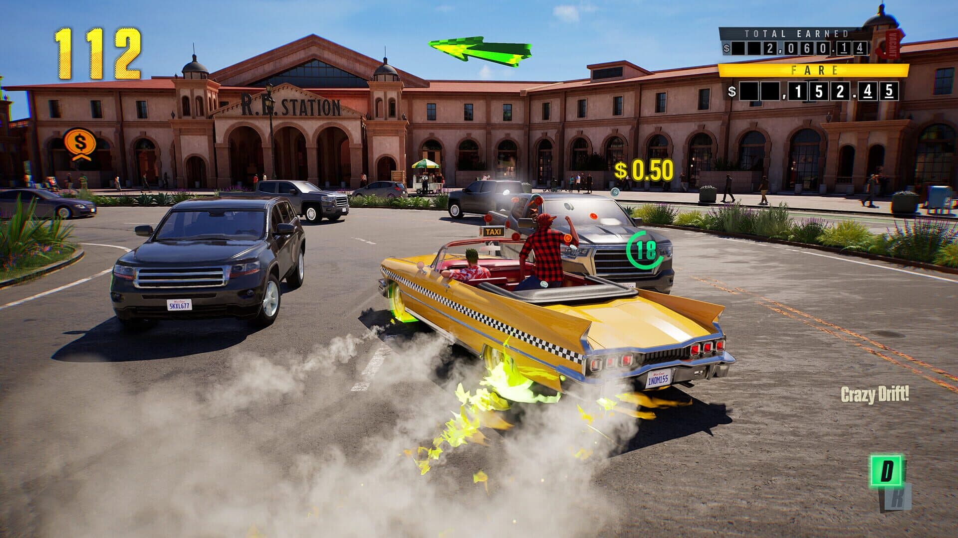 Screenshot for Crazy Taxi: World Tour