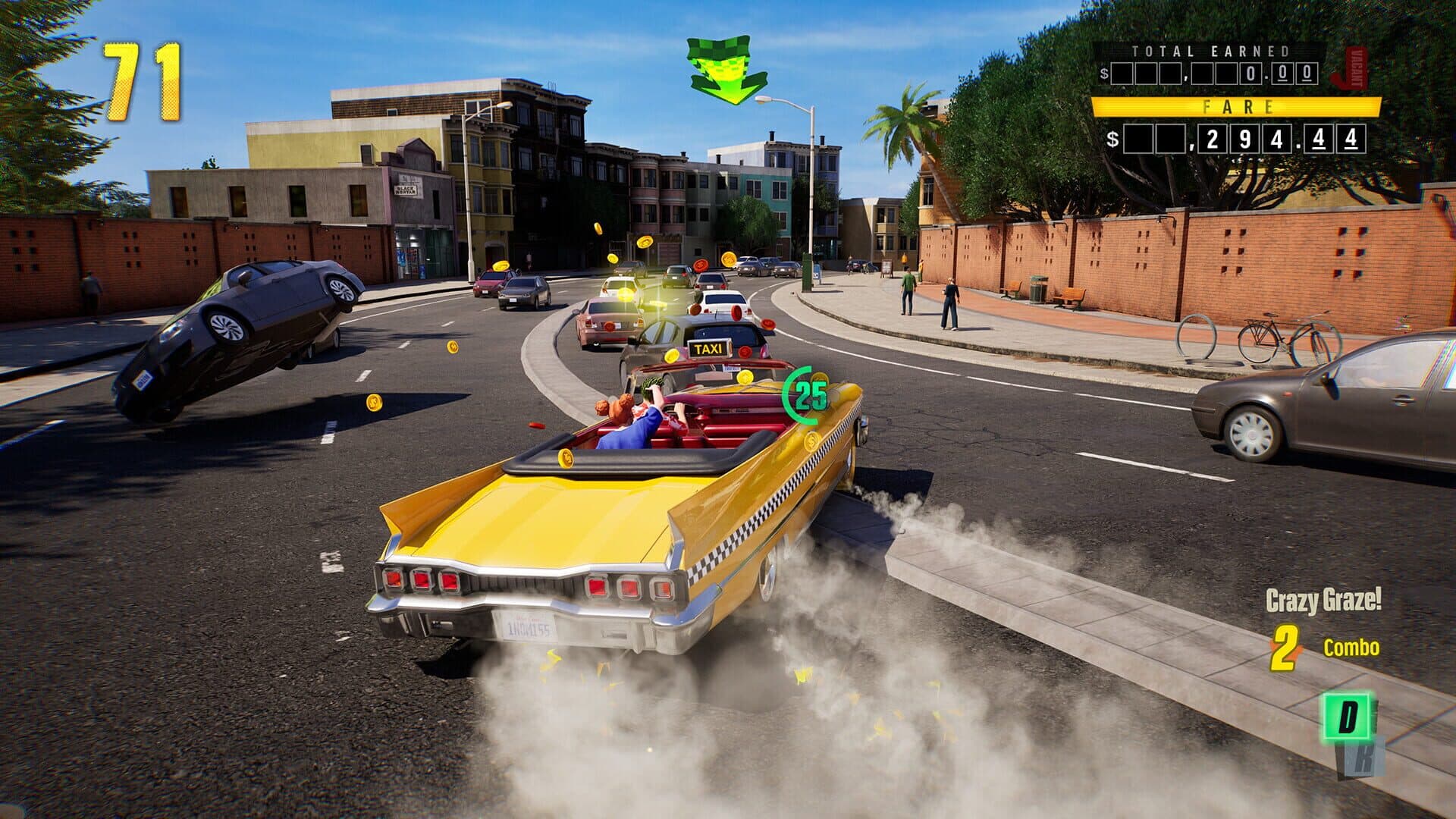 Screenshot for Crazy Taxi: World Tour