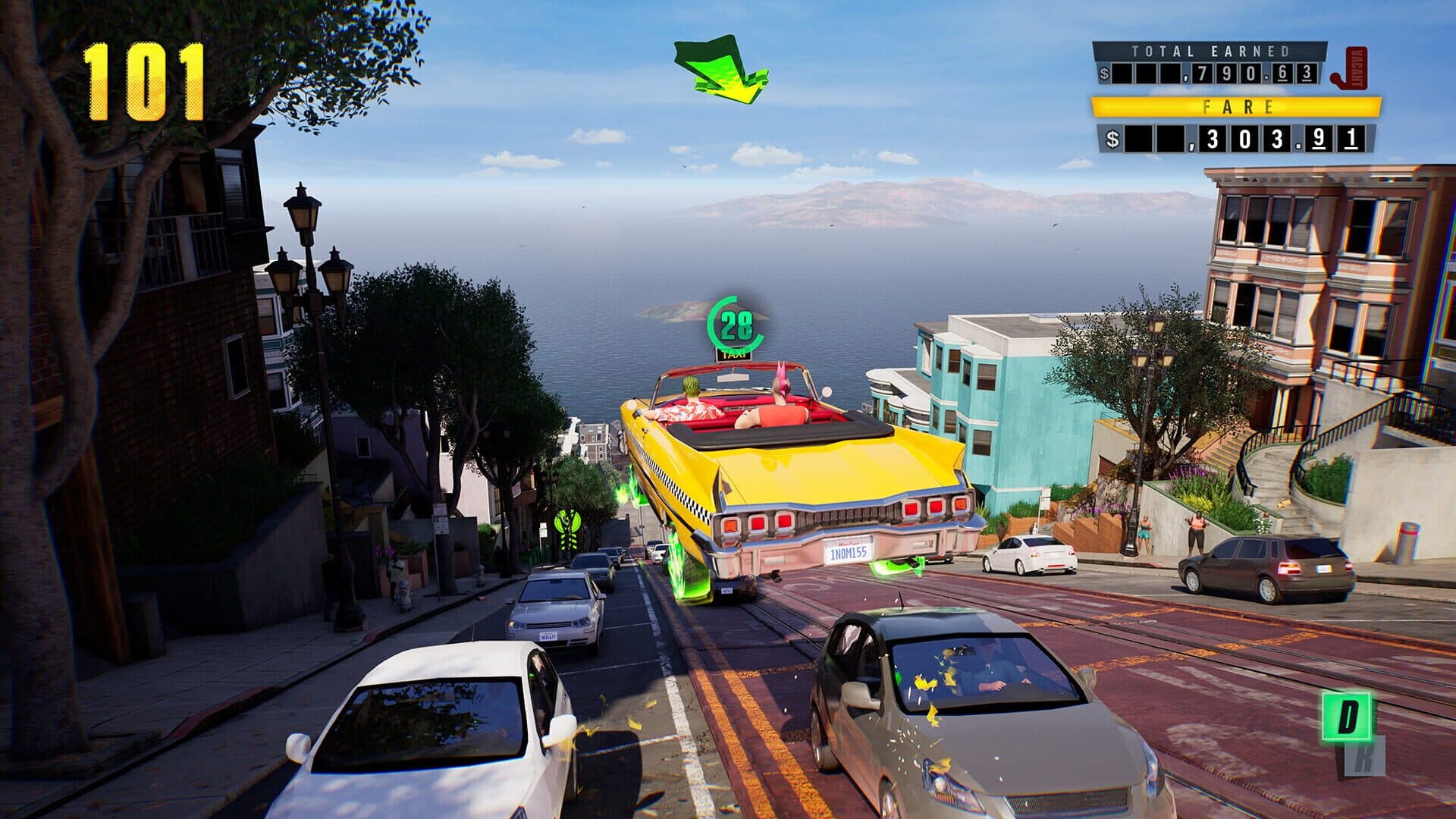 Screenshot for Crazy Taxi: World Tour