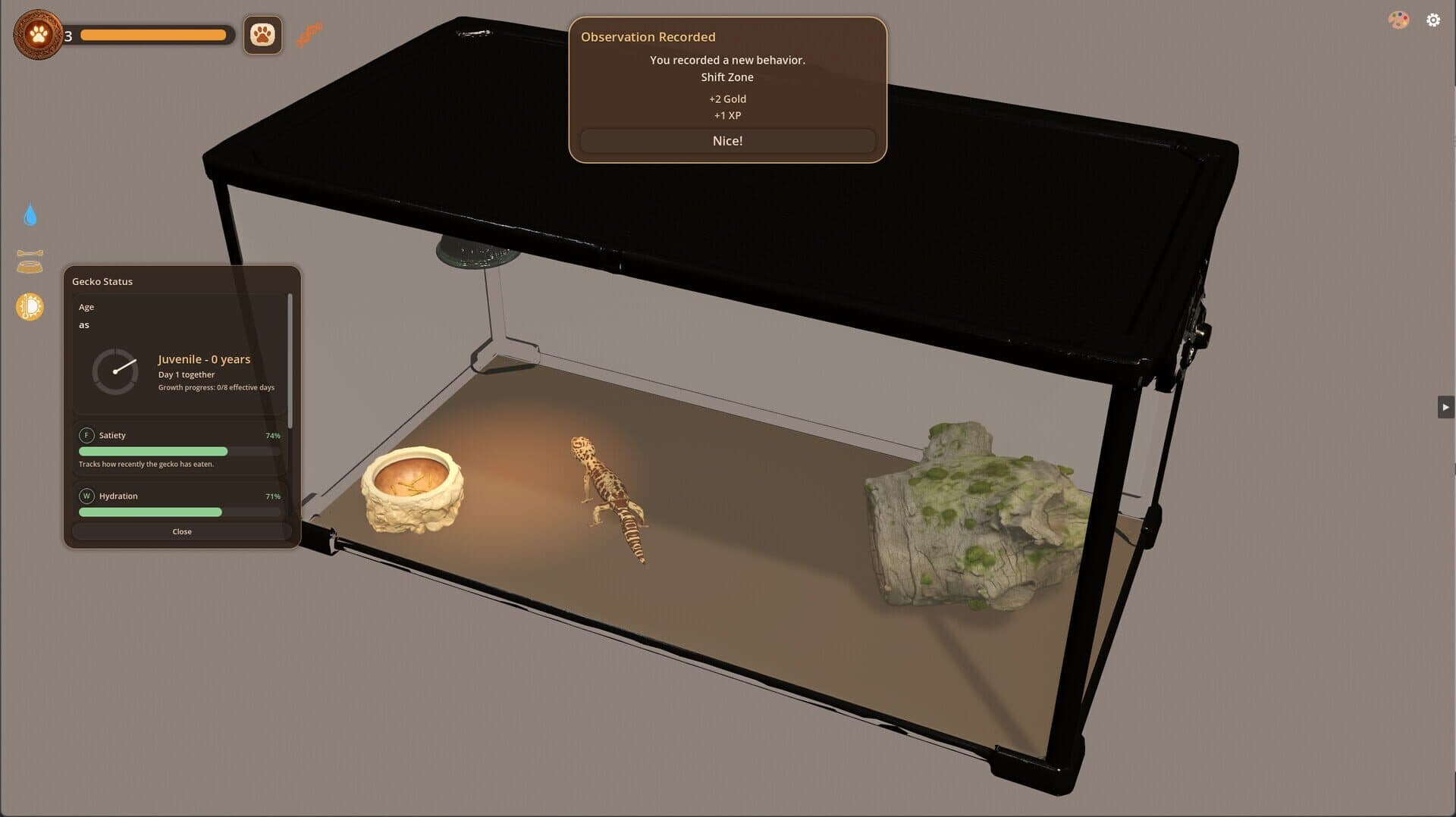Screenshot for Desktop Reptiles