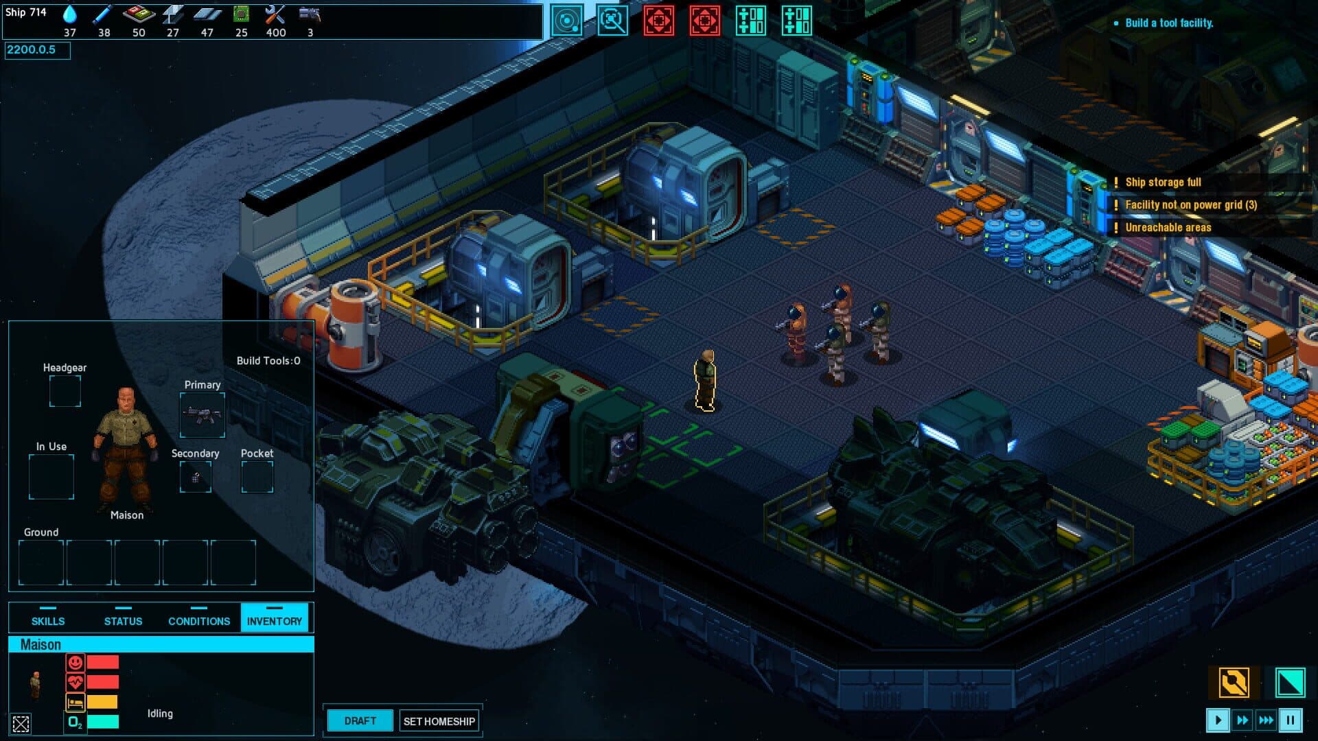 Screenshot for Space Haven