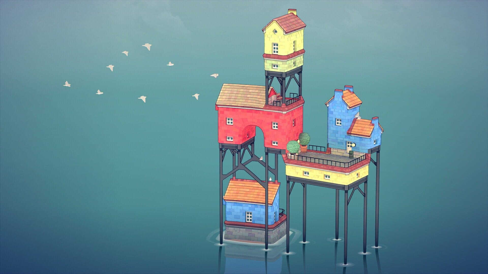 Screenshot for Townscaper