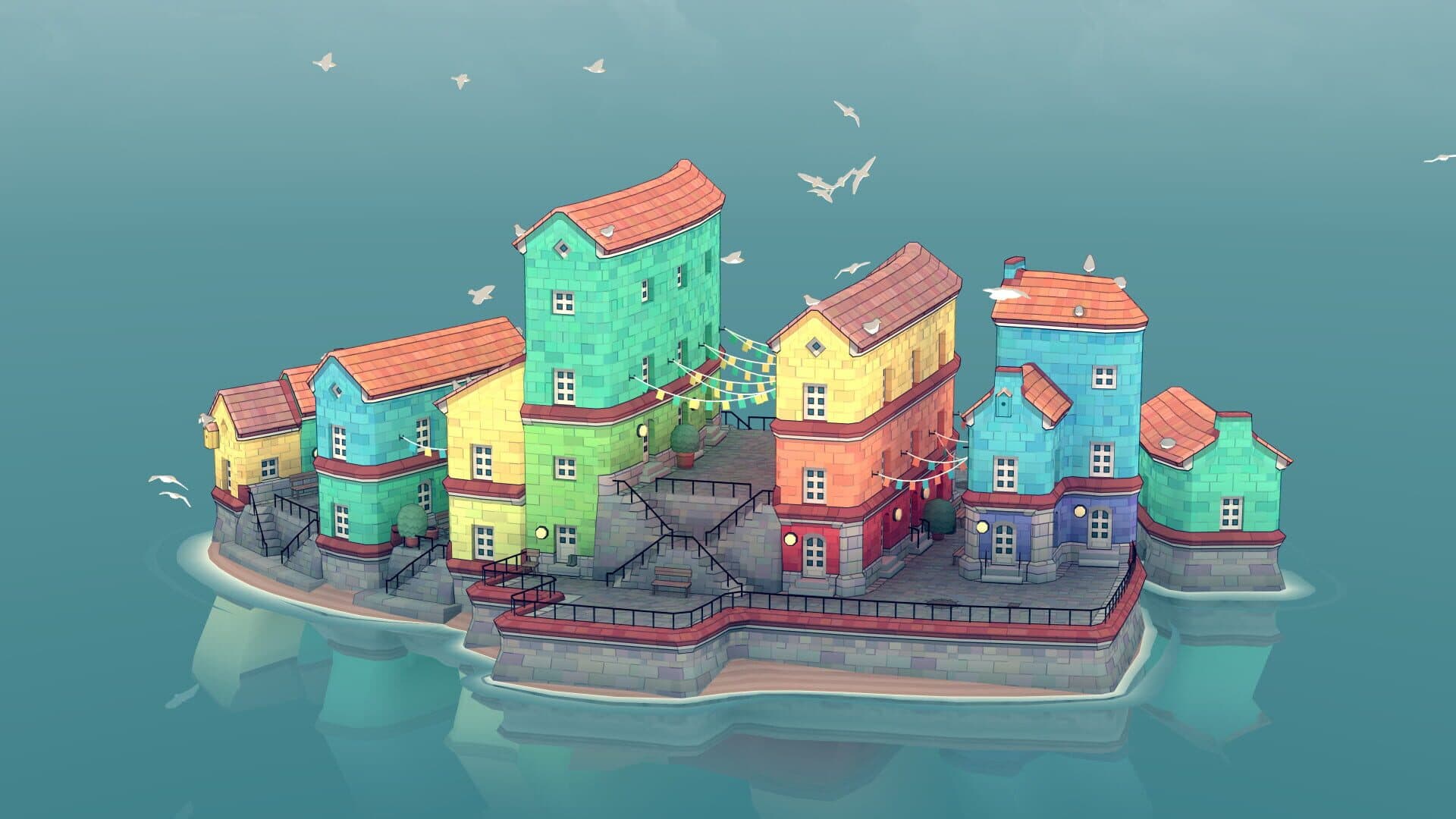 Screenshot for Townscaper