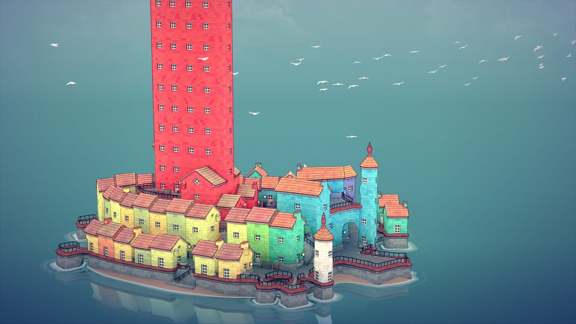Screenshot for Townscaper