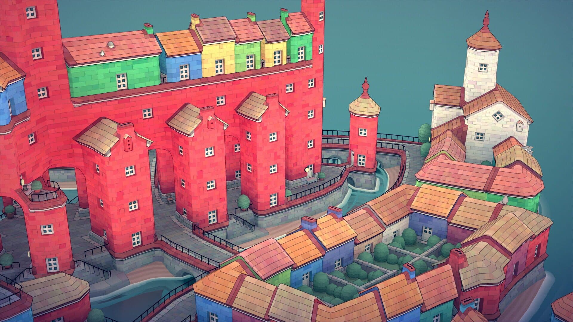 Screenshot for Townscaper