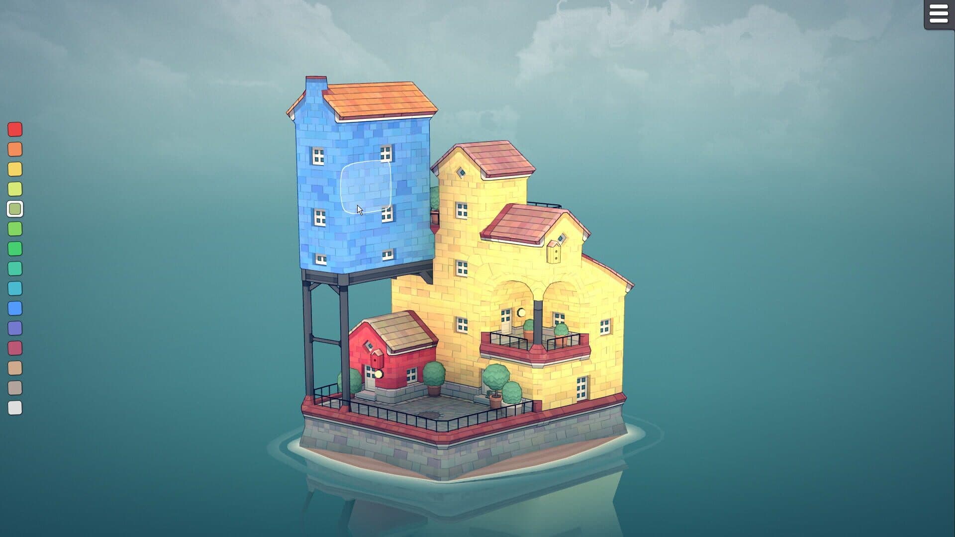 Screenshot for Townscaper