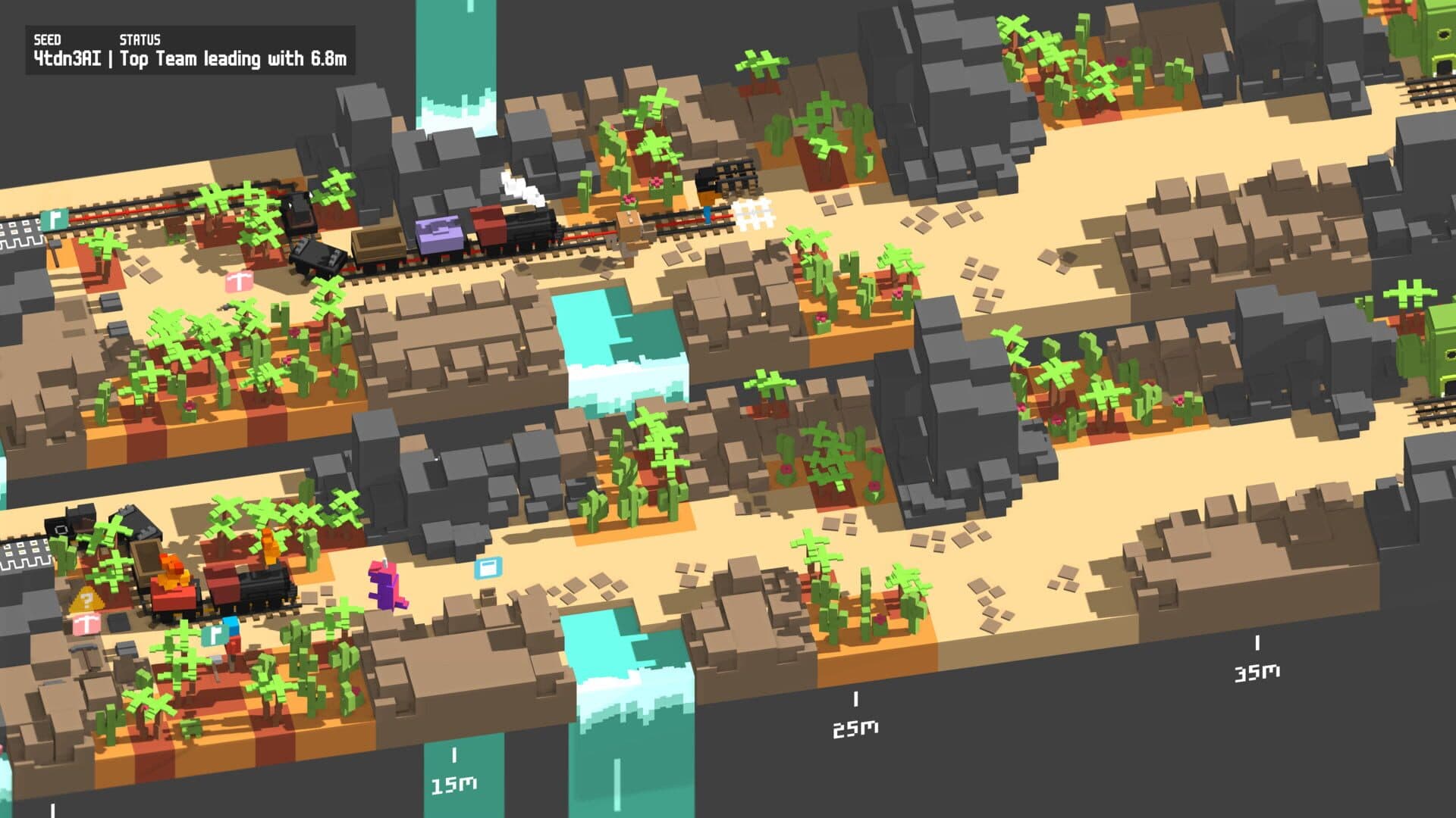 Screenshot for Unrailed!