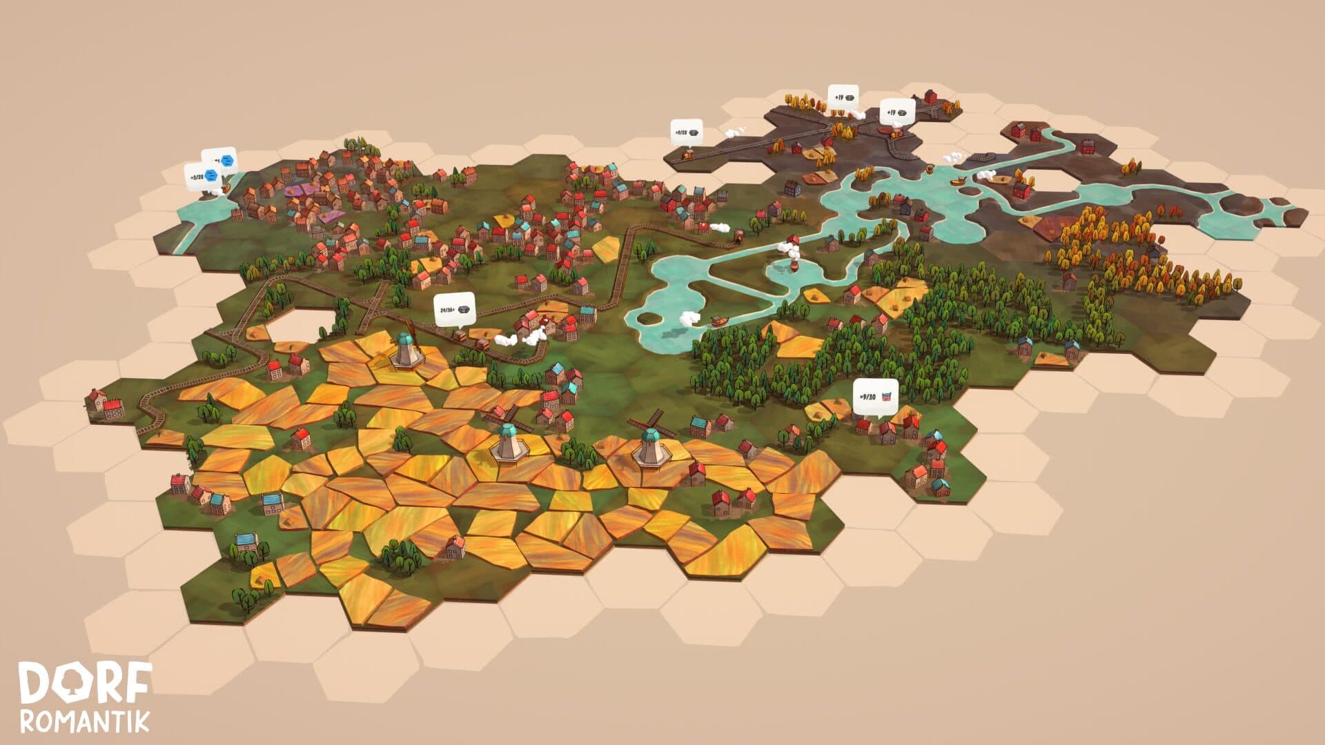Screenshot for Dorfromantik