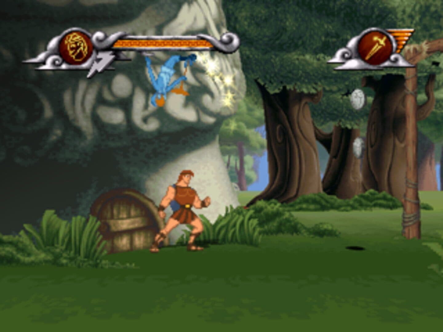 Screenshot for Disney's Hercules Action Game