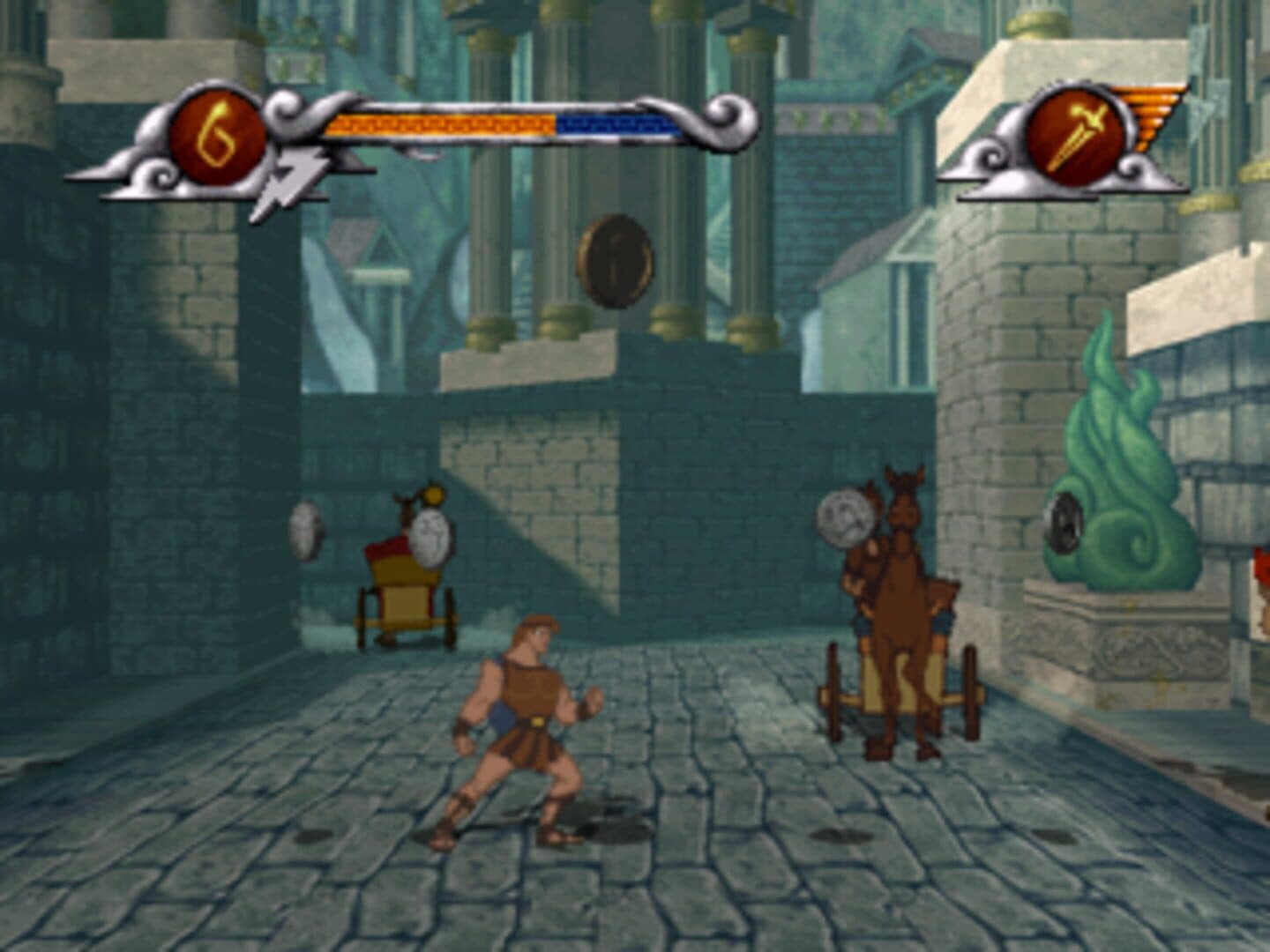 Screenshot for Disney's Hercules Action Game