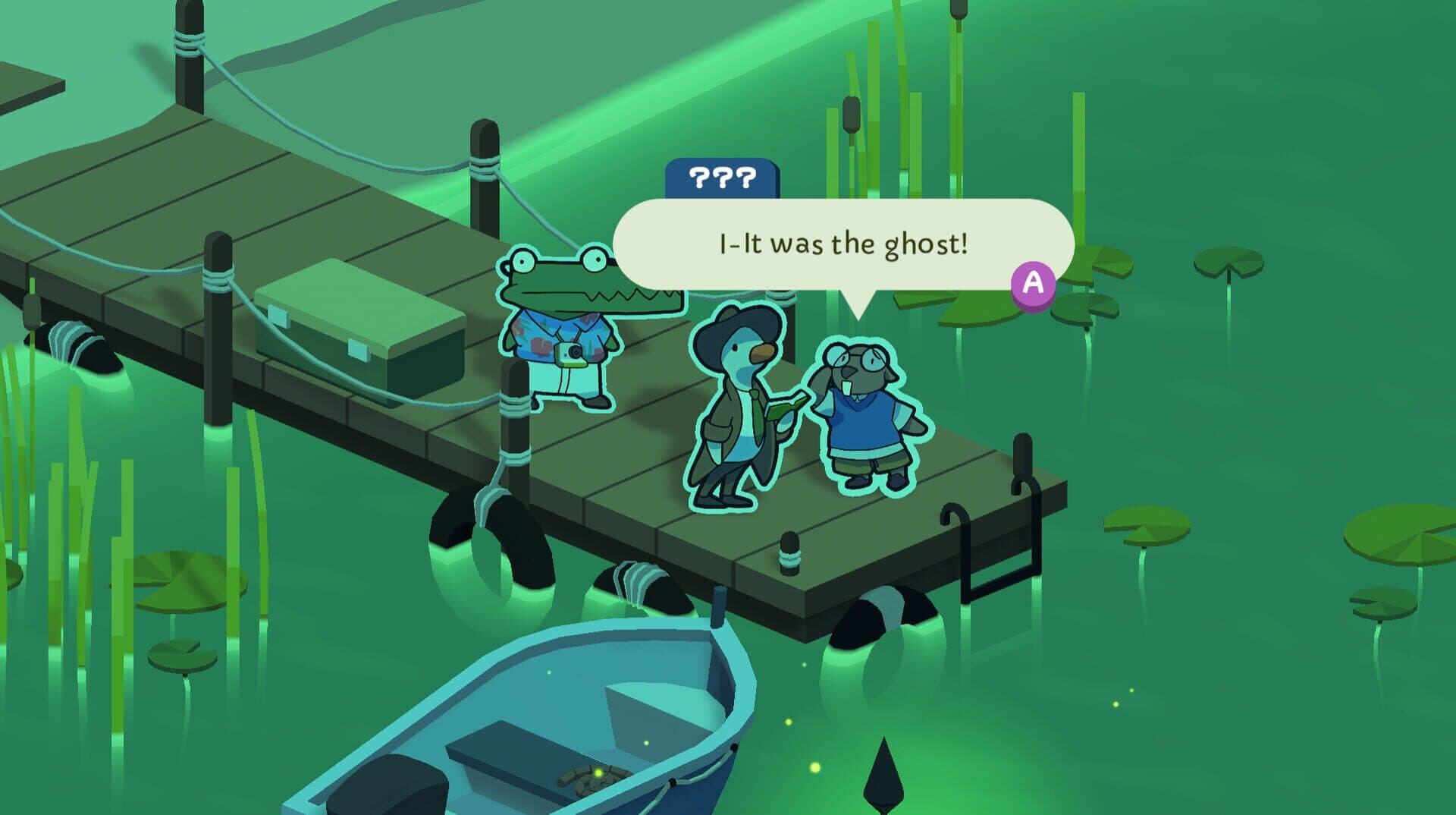 Screenshot for Duck Detective: The Ghost of Glamping