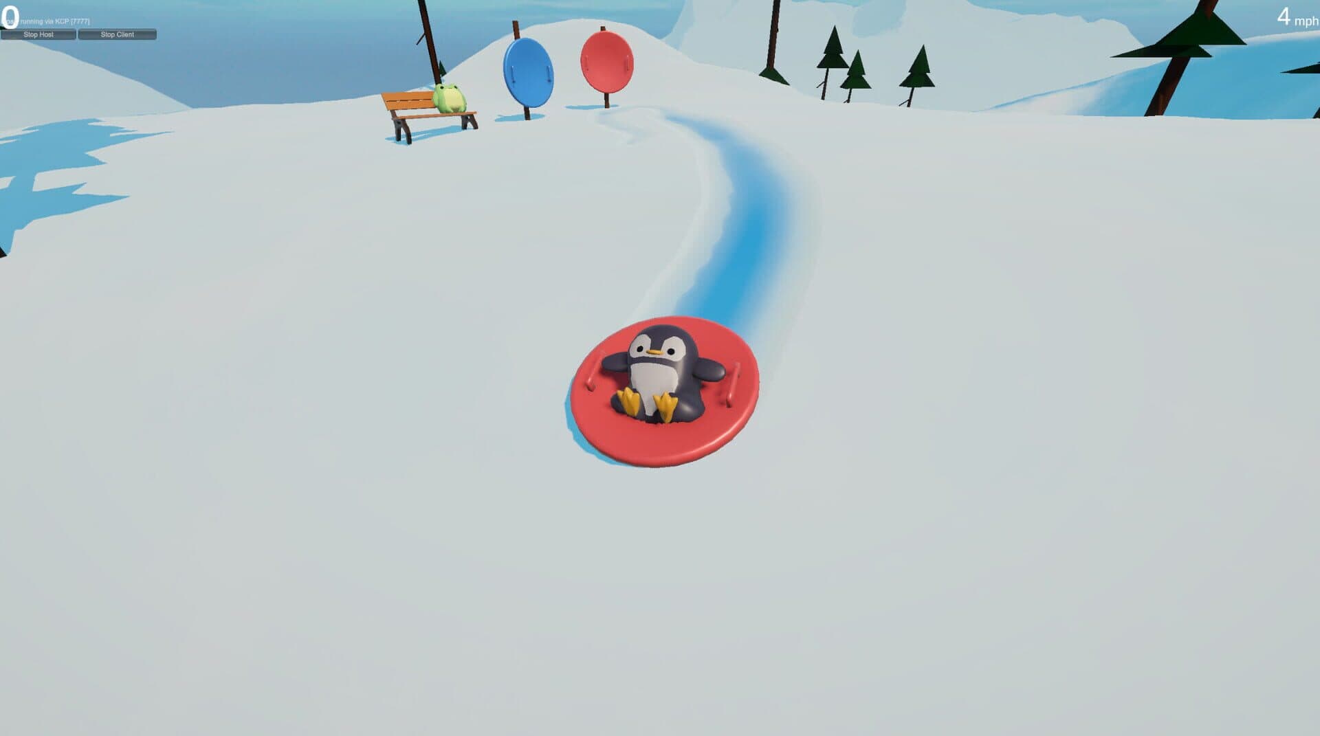 Screenshot for Sledding Game