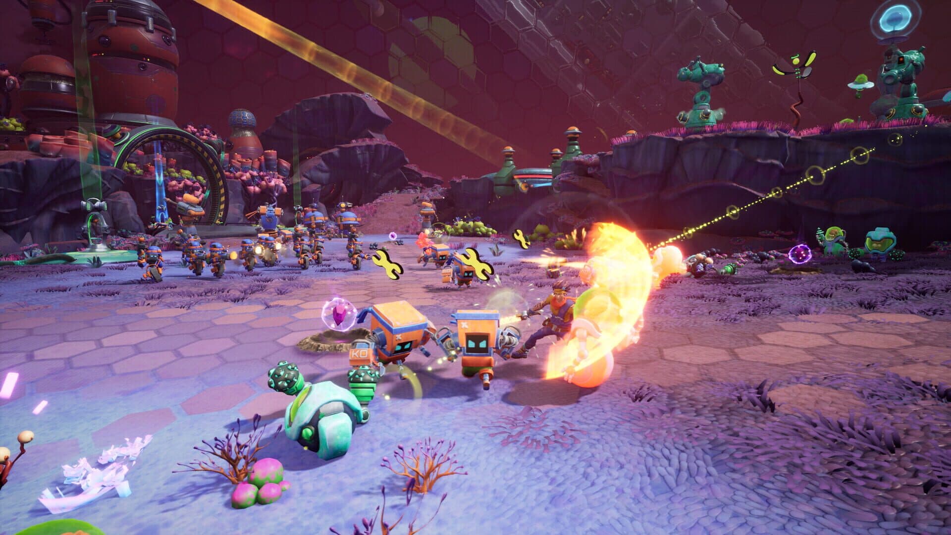Screenshot for Chip ‘n Clawz vs. The Brainioids