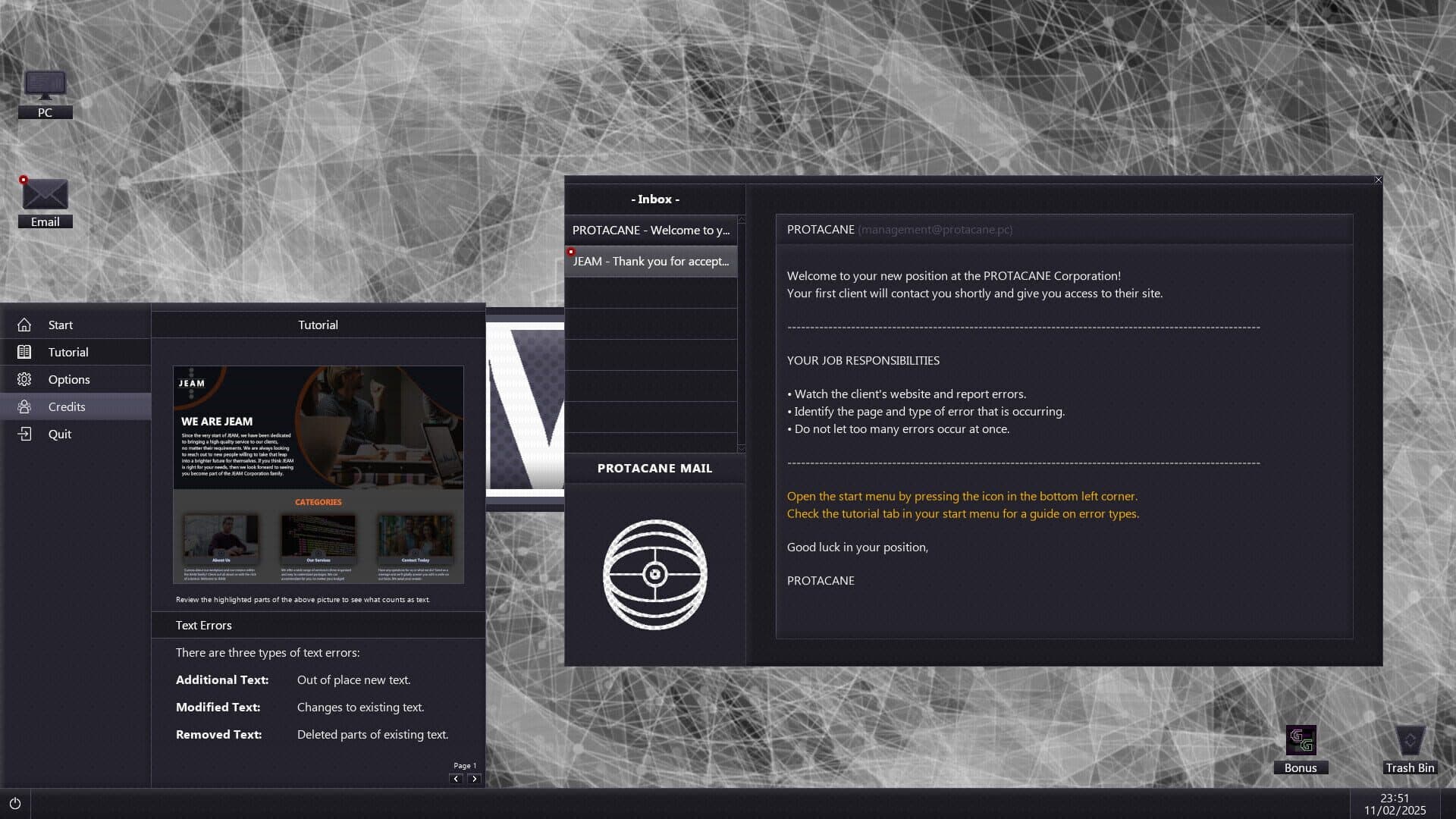 Screenshot for Homepage