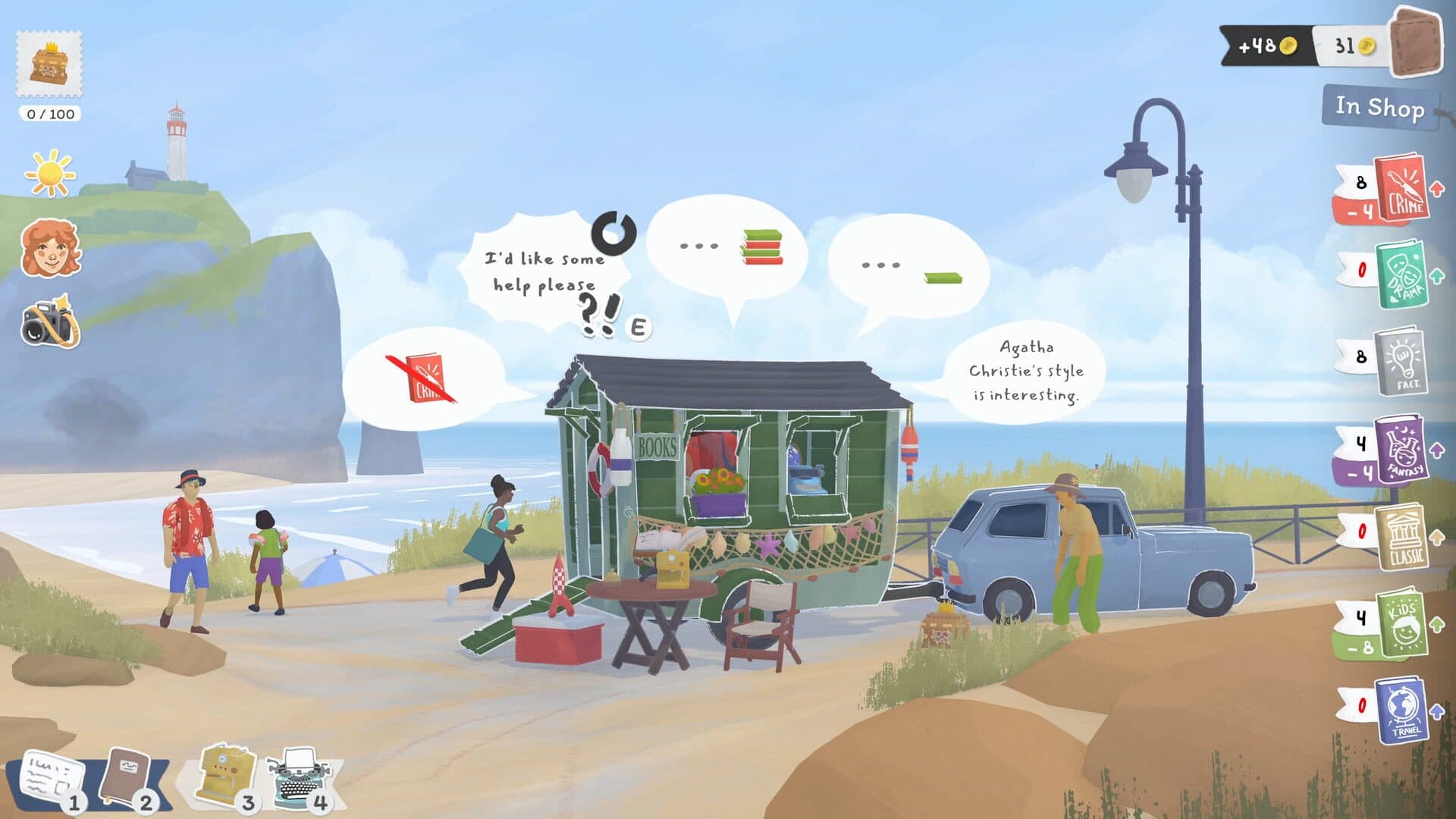 Screenshot for Tiny Bookshop