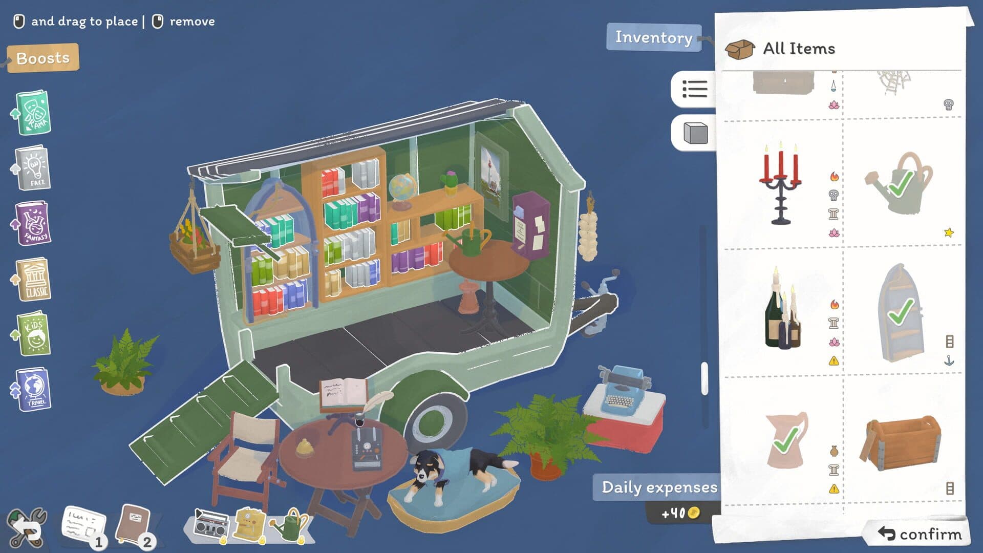 Screenshot for Tiny Bookshop