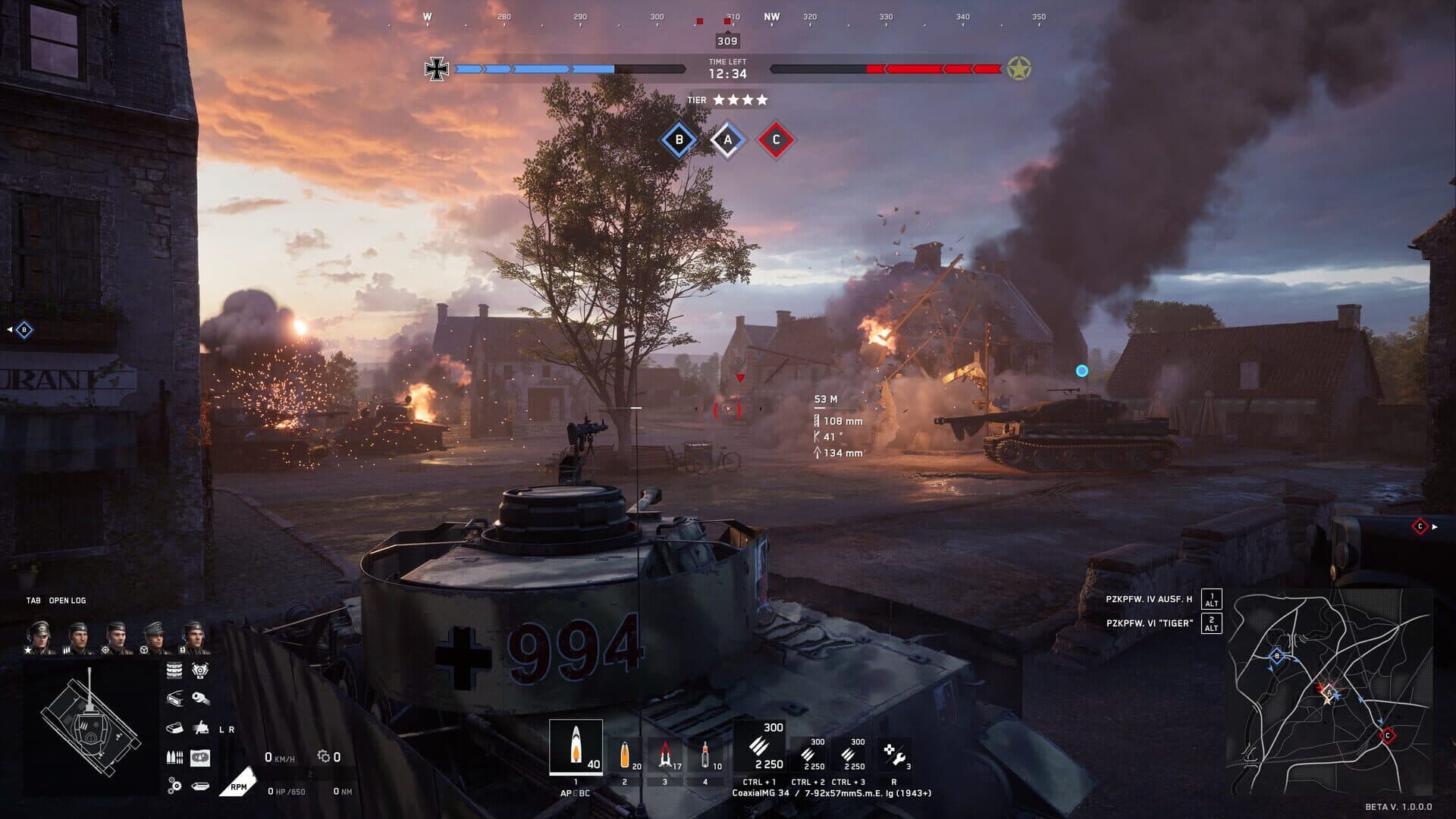 Screenshot for Call to Arms: Panzer Elite