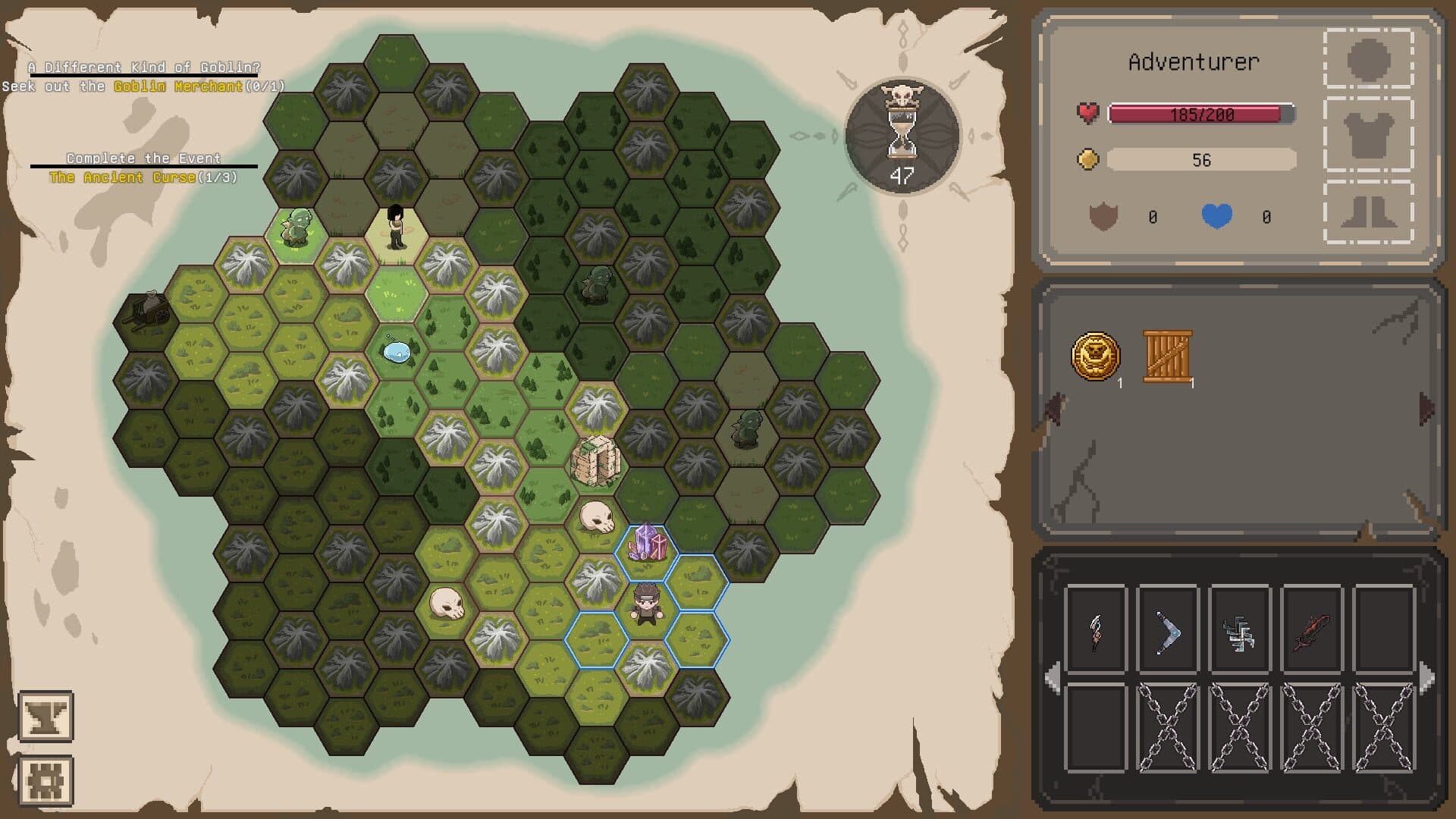 Screenshot for Path of Gear: Blacksmith’s Legend