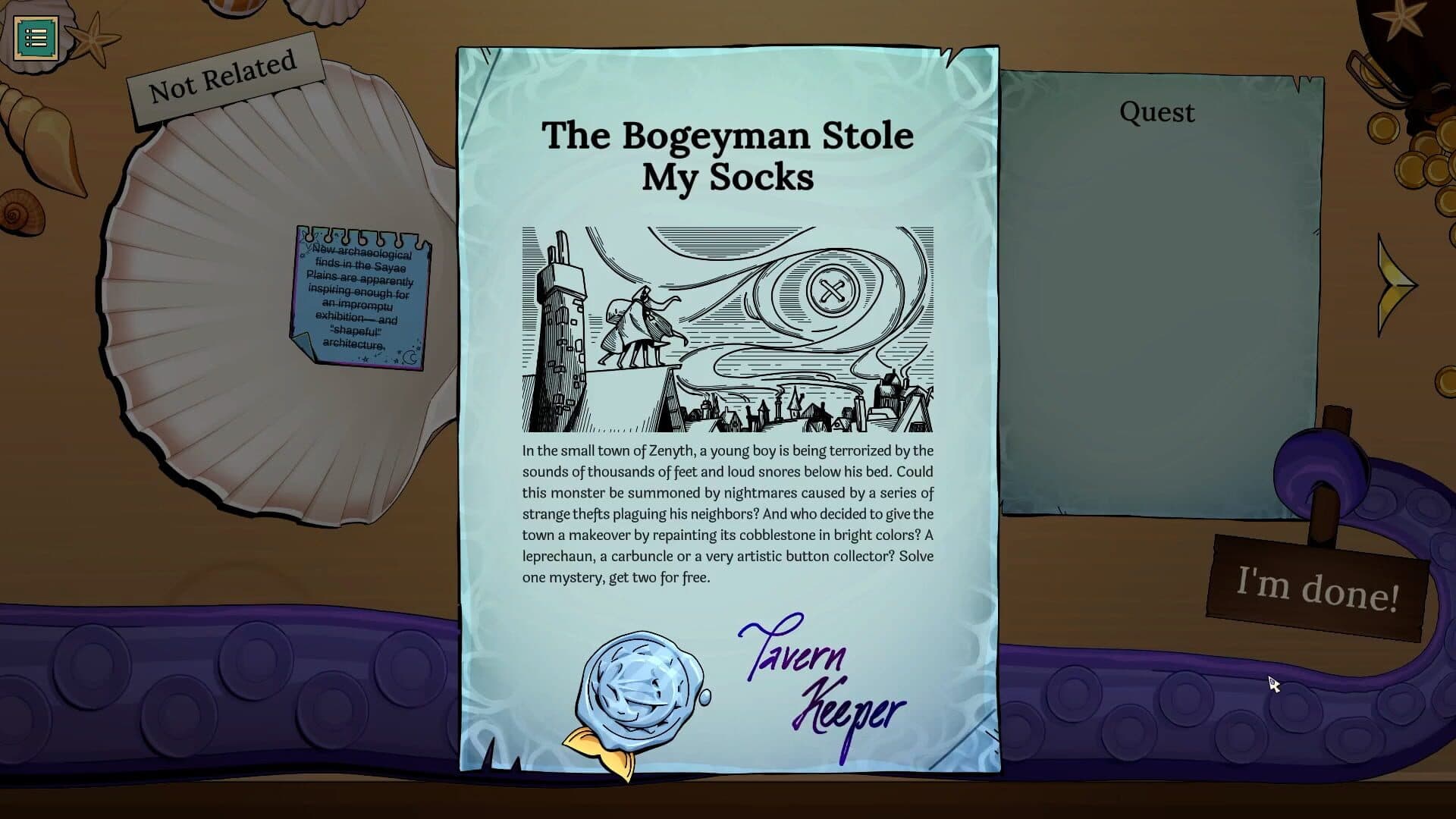 Screenshot for Tavern Talk Stories: Dreamwalker