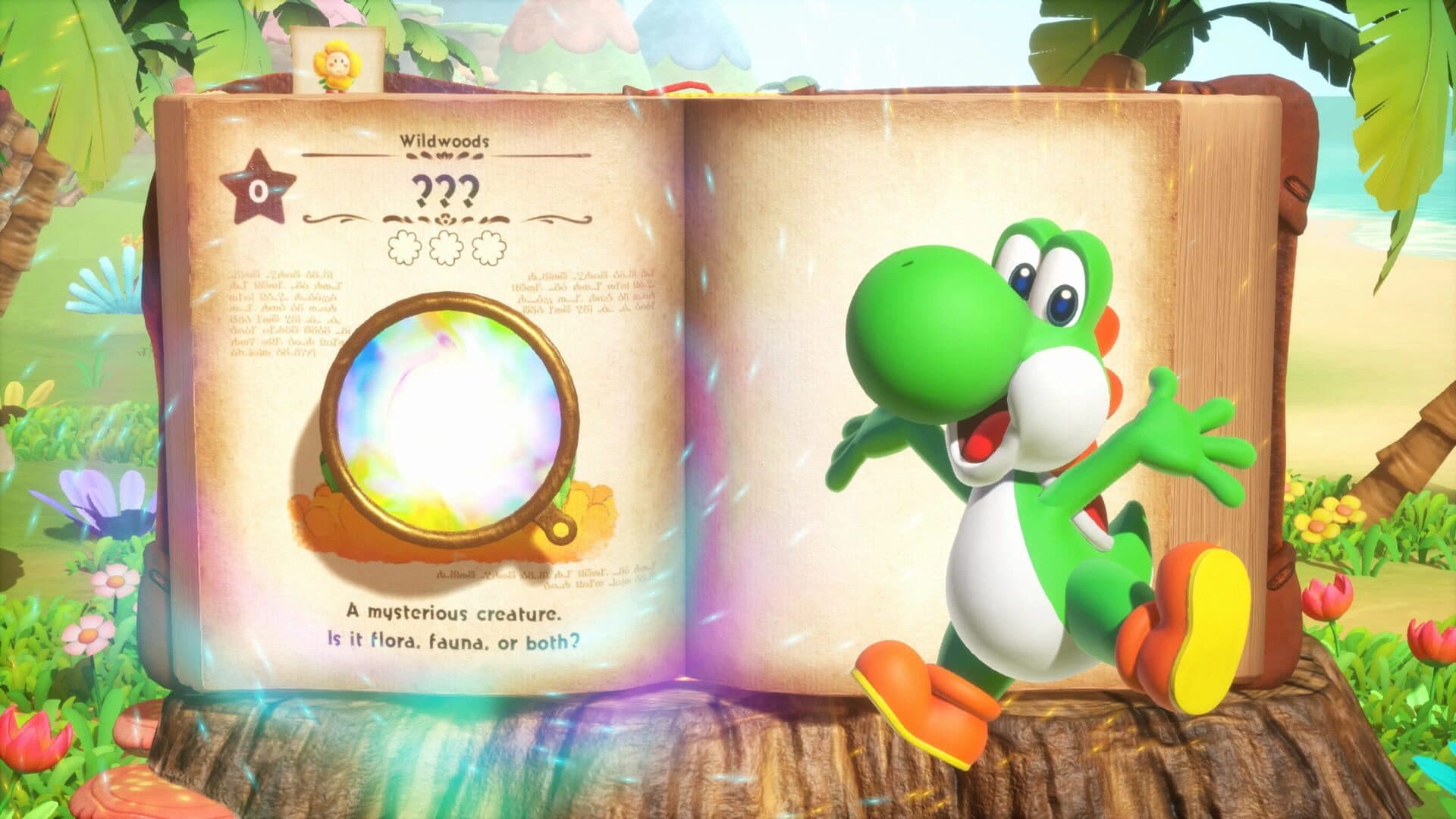 Screenshot for Yoshi and the Mysterious Book