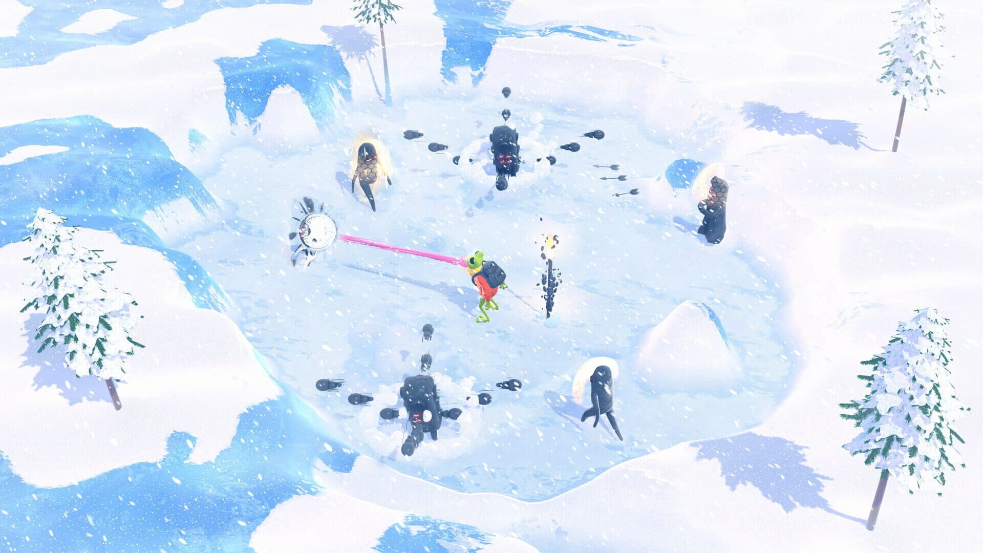 Screenshot for Froggy Hates Snow