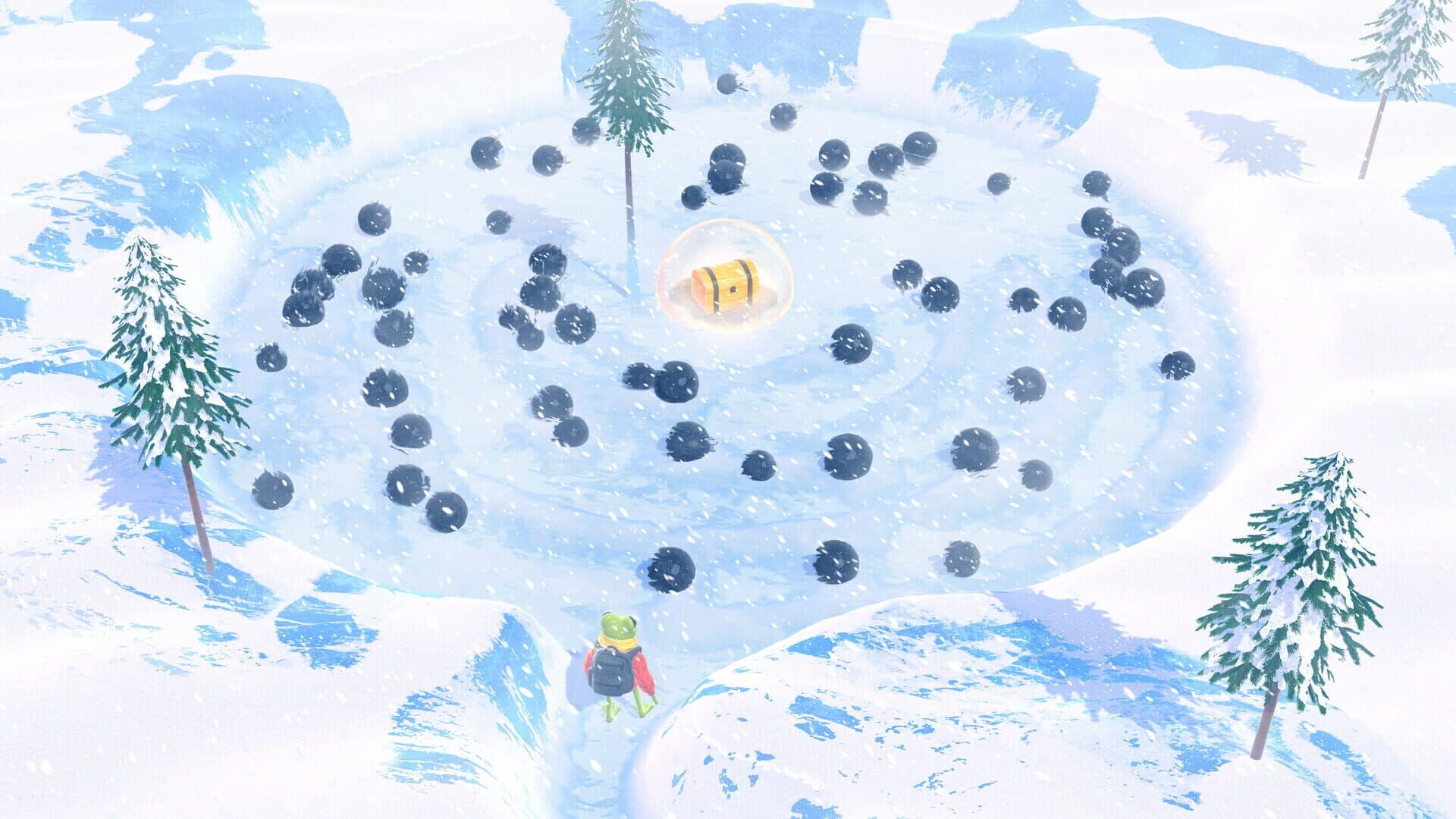 Screenshot for Froggy Hates Snow