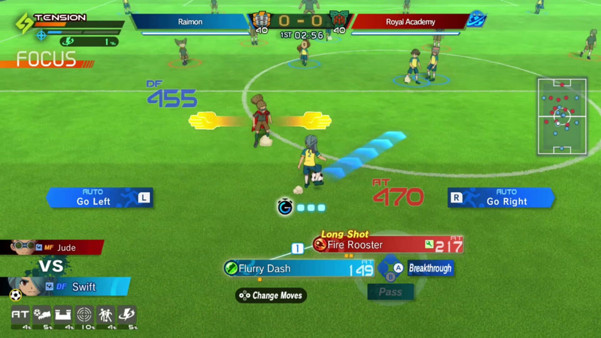 Screenshot for Inazuma Eleven: Victory Road