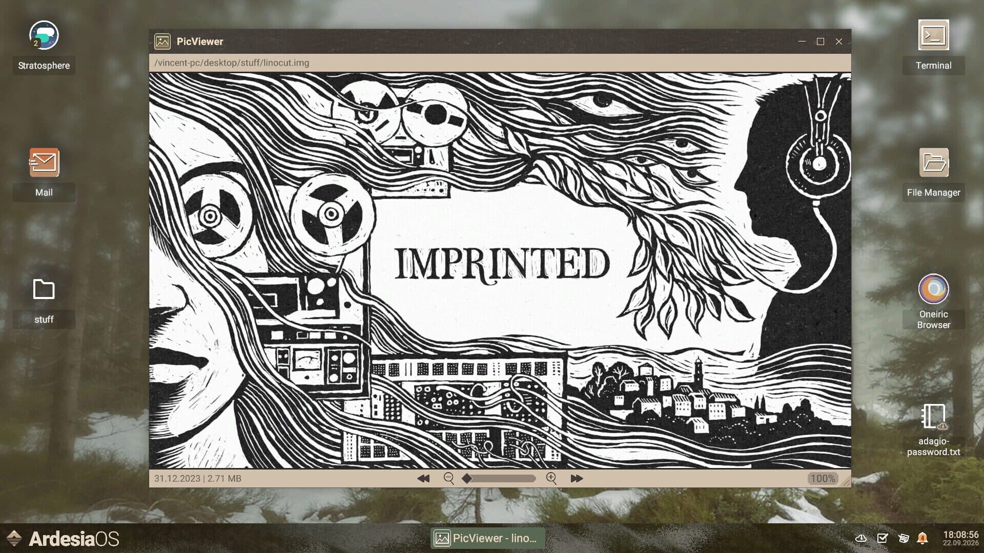 Screenshot for Imprinted