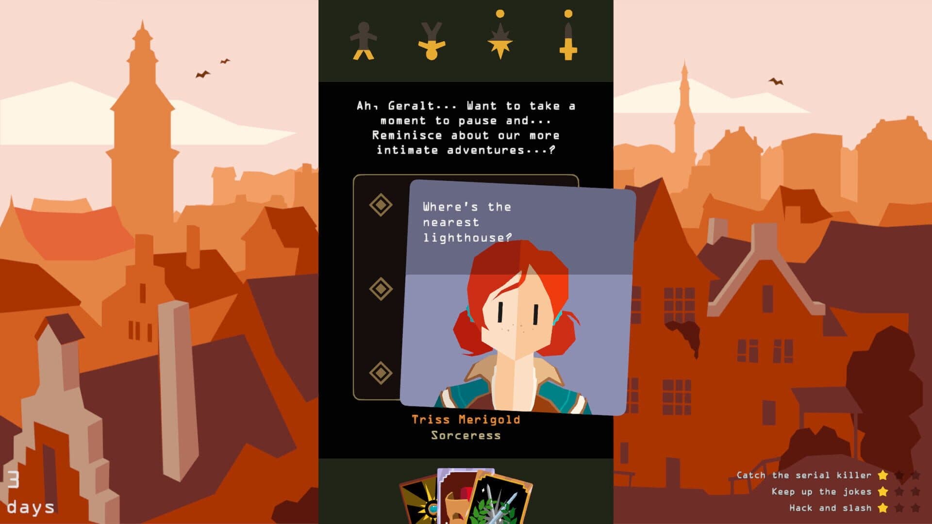 Screenshot for Reigns: The Witcher