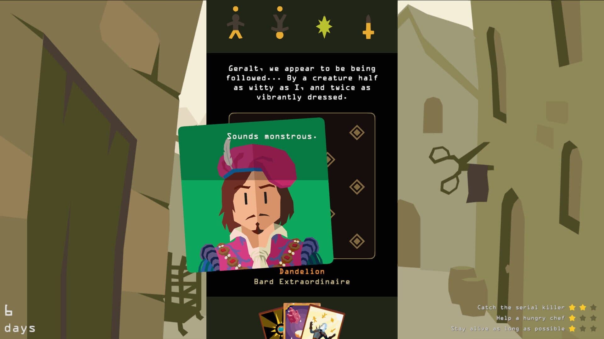 Screenshot for Reigns: The Witcher