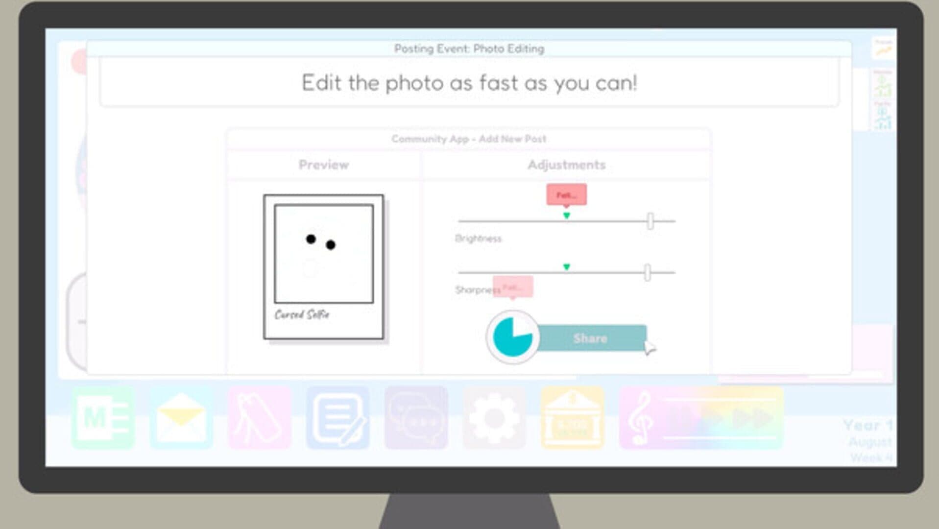 Screenshot for Author Sim