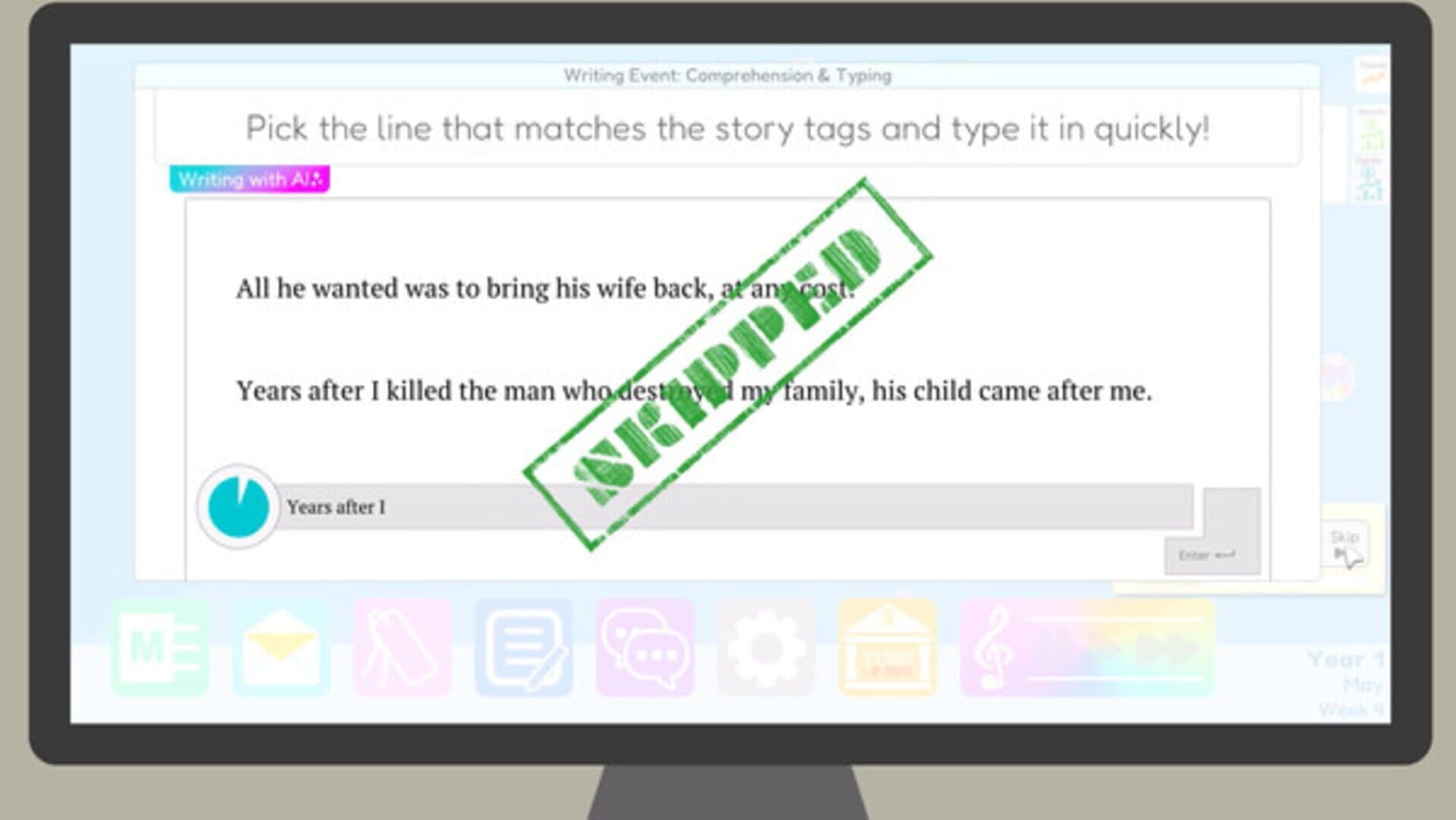 Screenshot for Author Sim