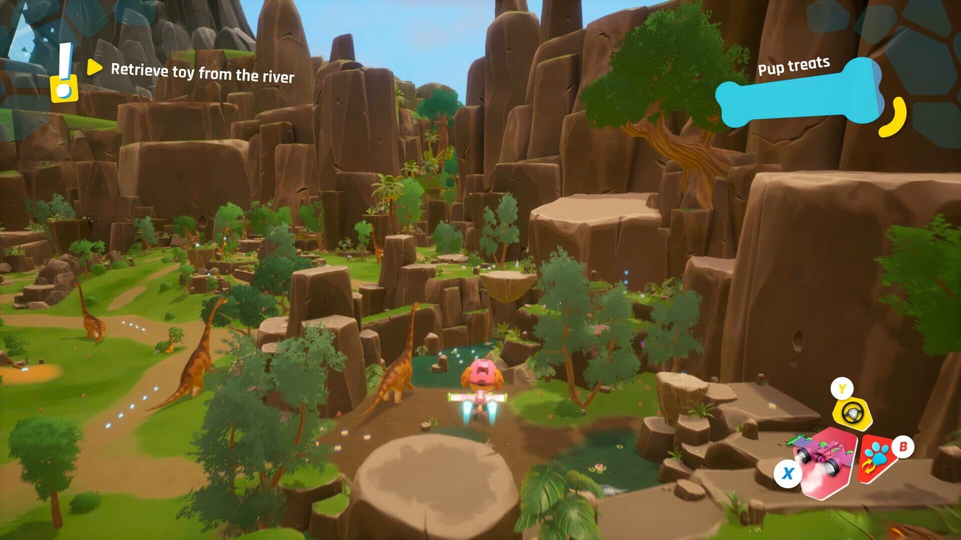 Screenshot for Paw Patrol: Dino World