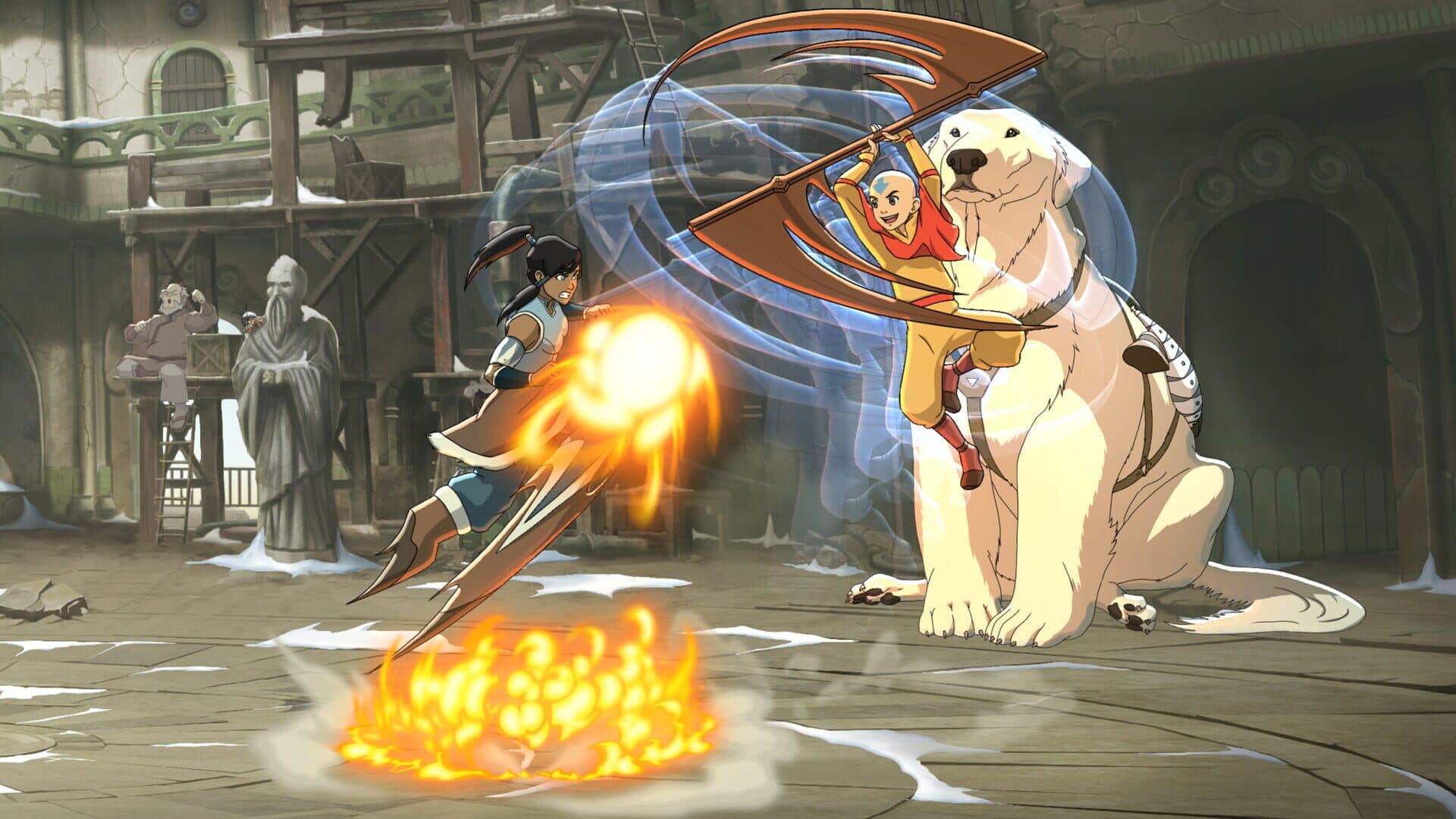 Screenshot for Avatar Legends: The Fighting Game