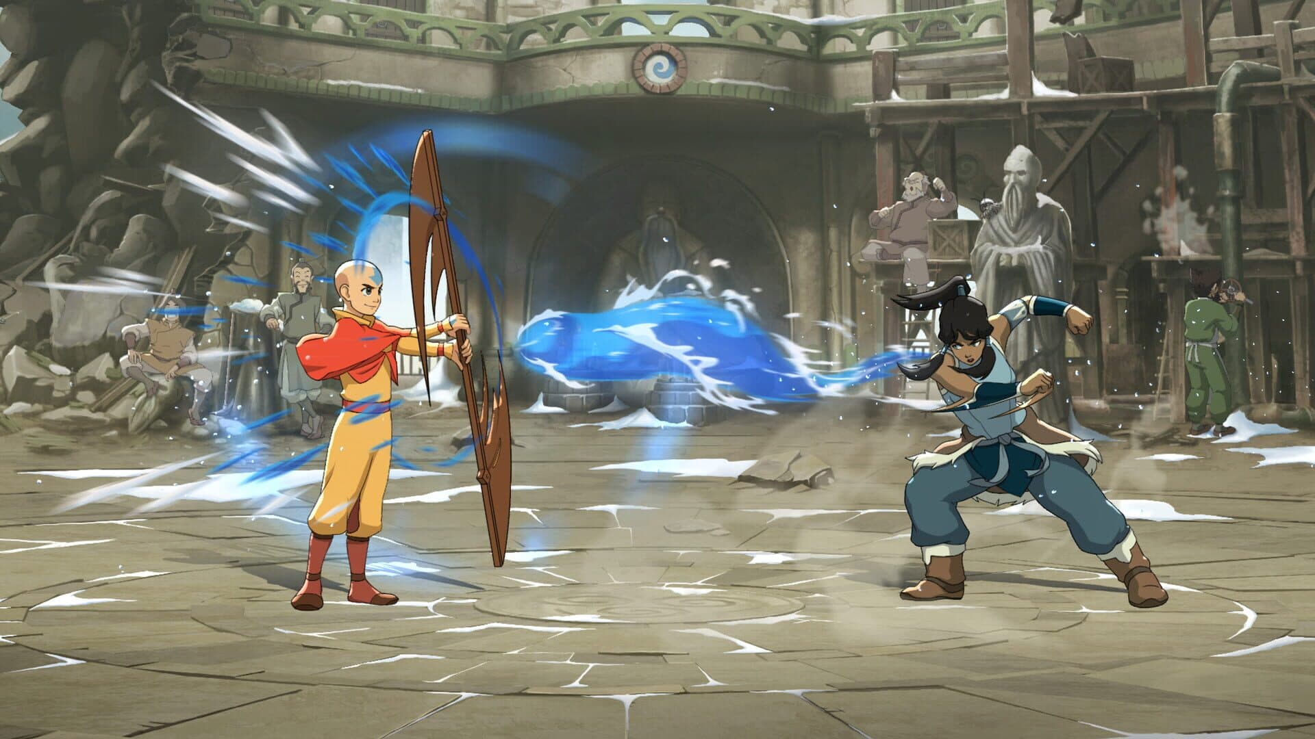 Screenshot for Avatar Legends: The Fighting Game