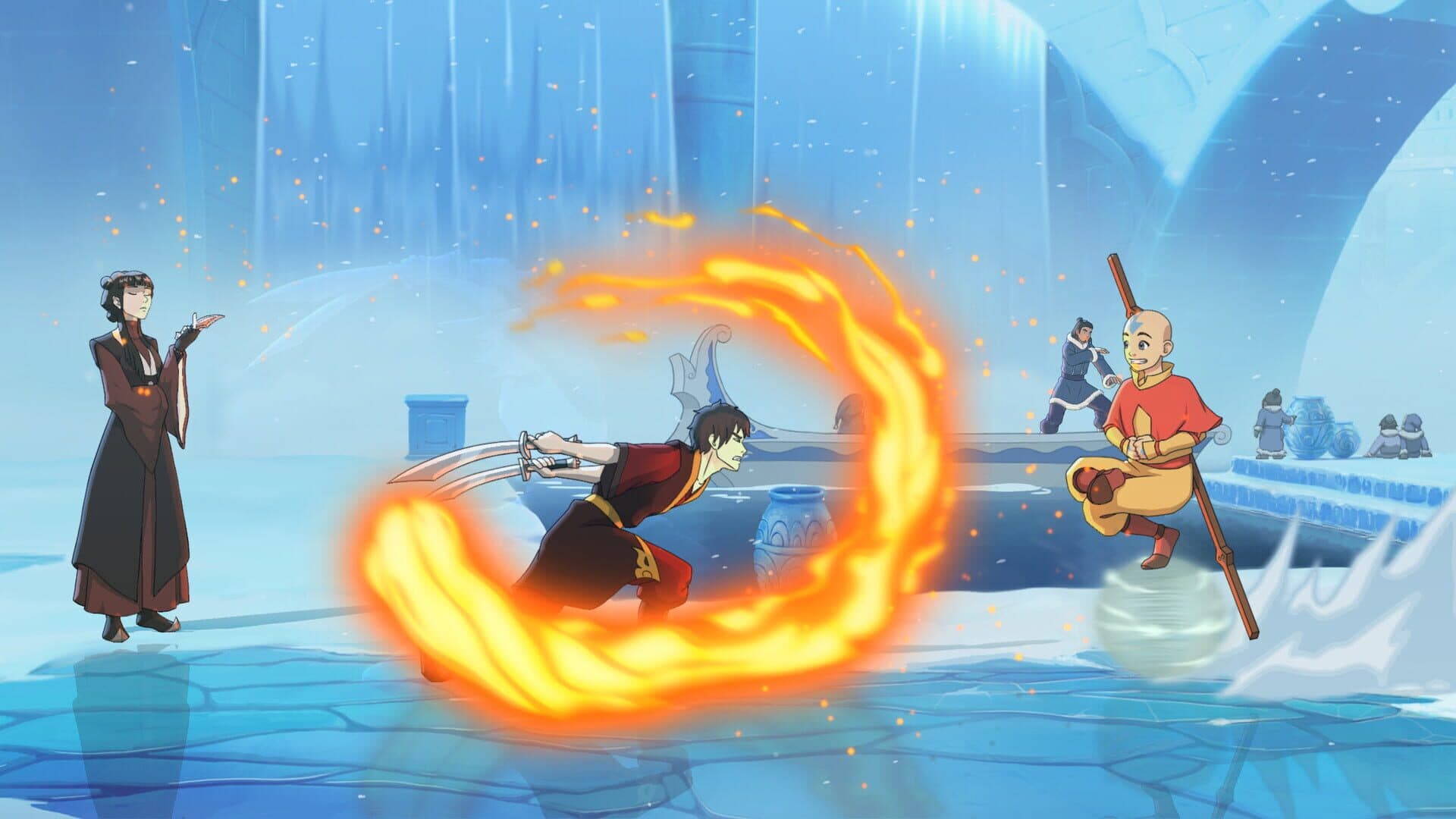 Screenshot for Avatar Legends: The Fighting Game