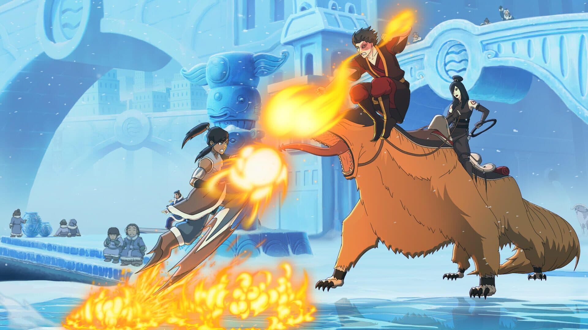 Screenshot for Avatar Legends: The Fighting Game