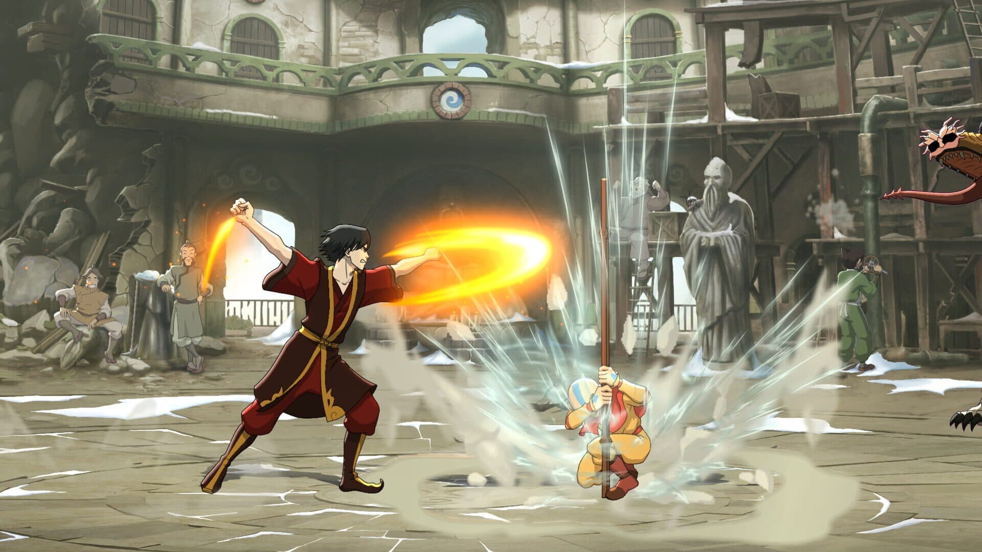 Screenshot for Avatar Legends: The Fighting Game
