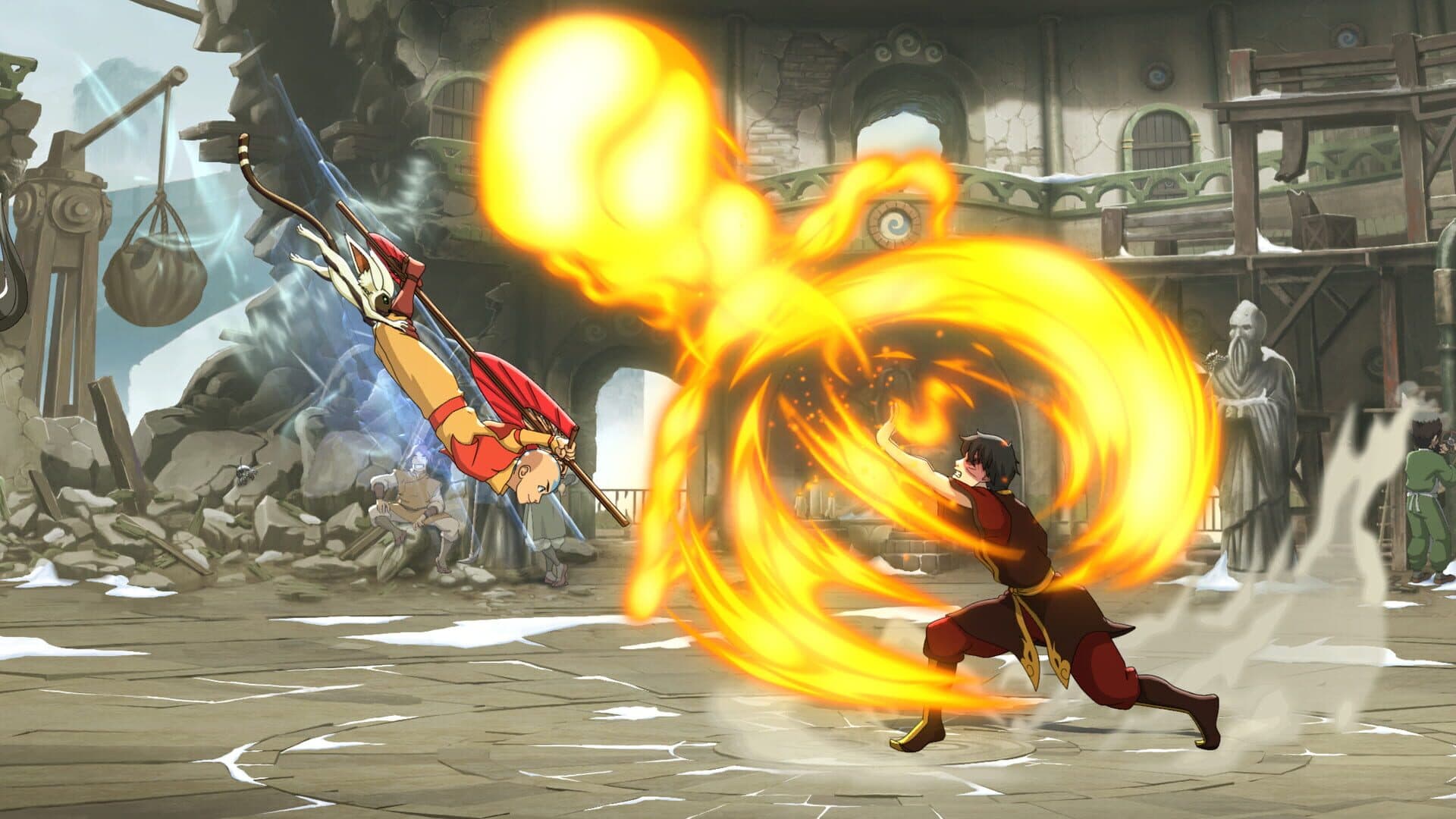 Screenshot for Avatar Legends: The Fighting Game