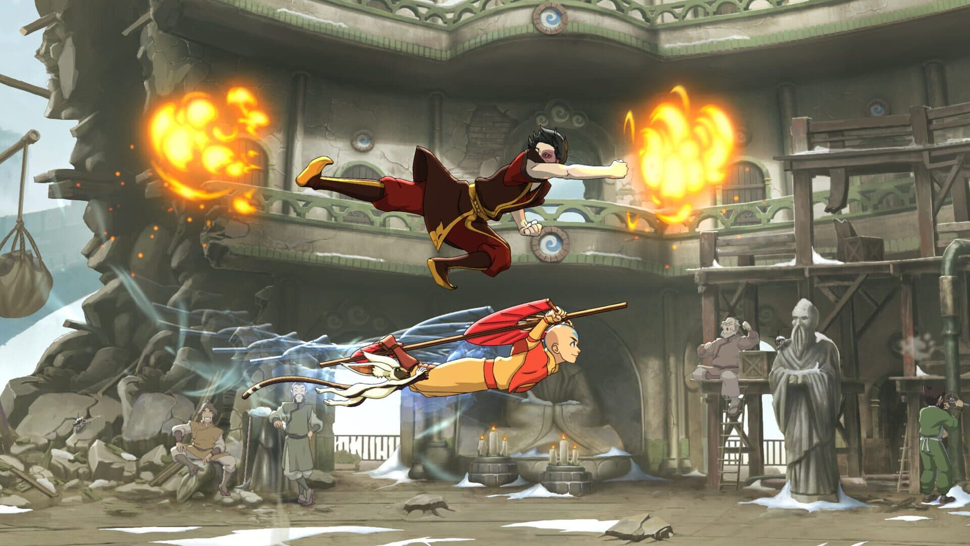 Screenshot for Avatar Legends: The Fighting Game